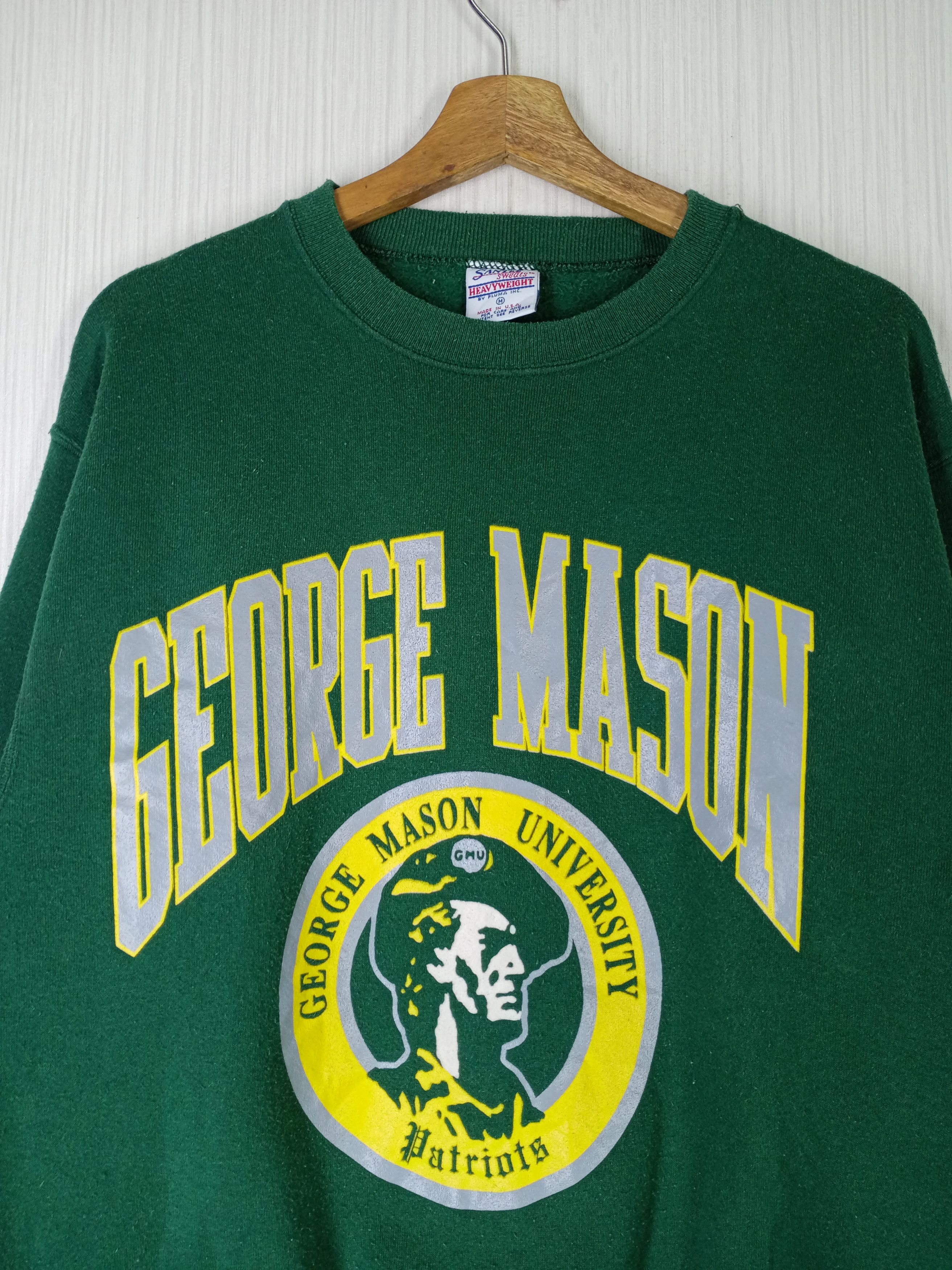 Other Rare Vintage George Mason University Patriots Sweatshirt Size US M / EU 48-50 / 2 - 2 Thumbnail