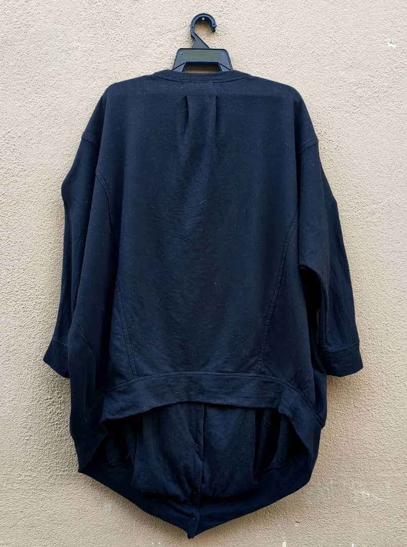 Issey Miyake Oversize Wingsuit High Low Cardigan Size L / US 10 / IT 46 - 3 Thumbnail