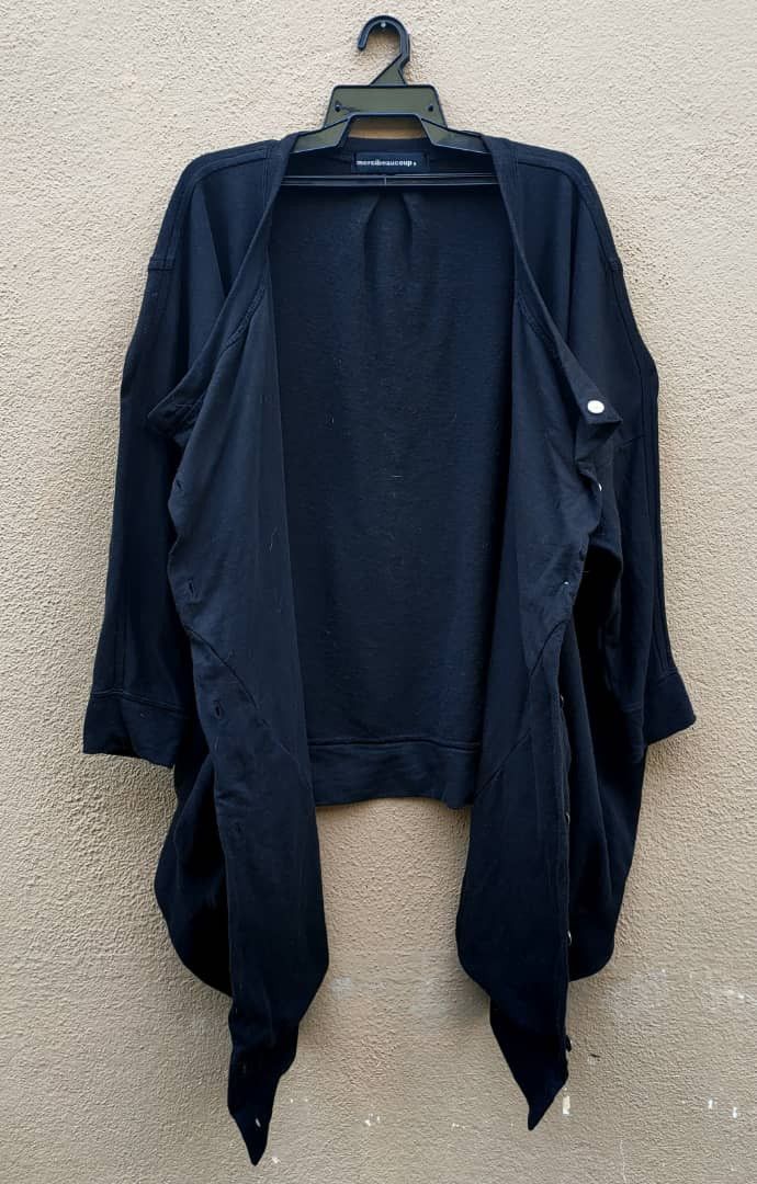 Issey Miyake Oversize Wingsuit High Low Cardigan Size L / US 10 / IT 46 - 1 Thumbnail