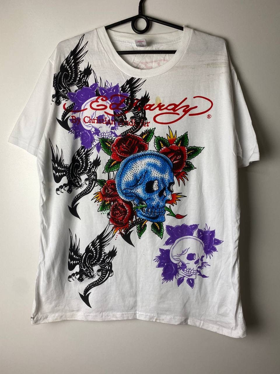 Ed Hardy Ed hardy vintage t-shirt size L Size US L / EU 52-54 / 3 - 1 Thumbnail