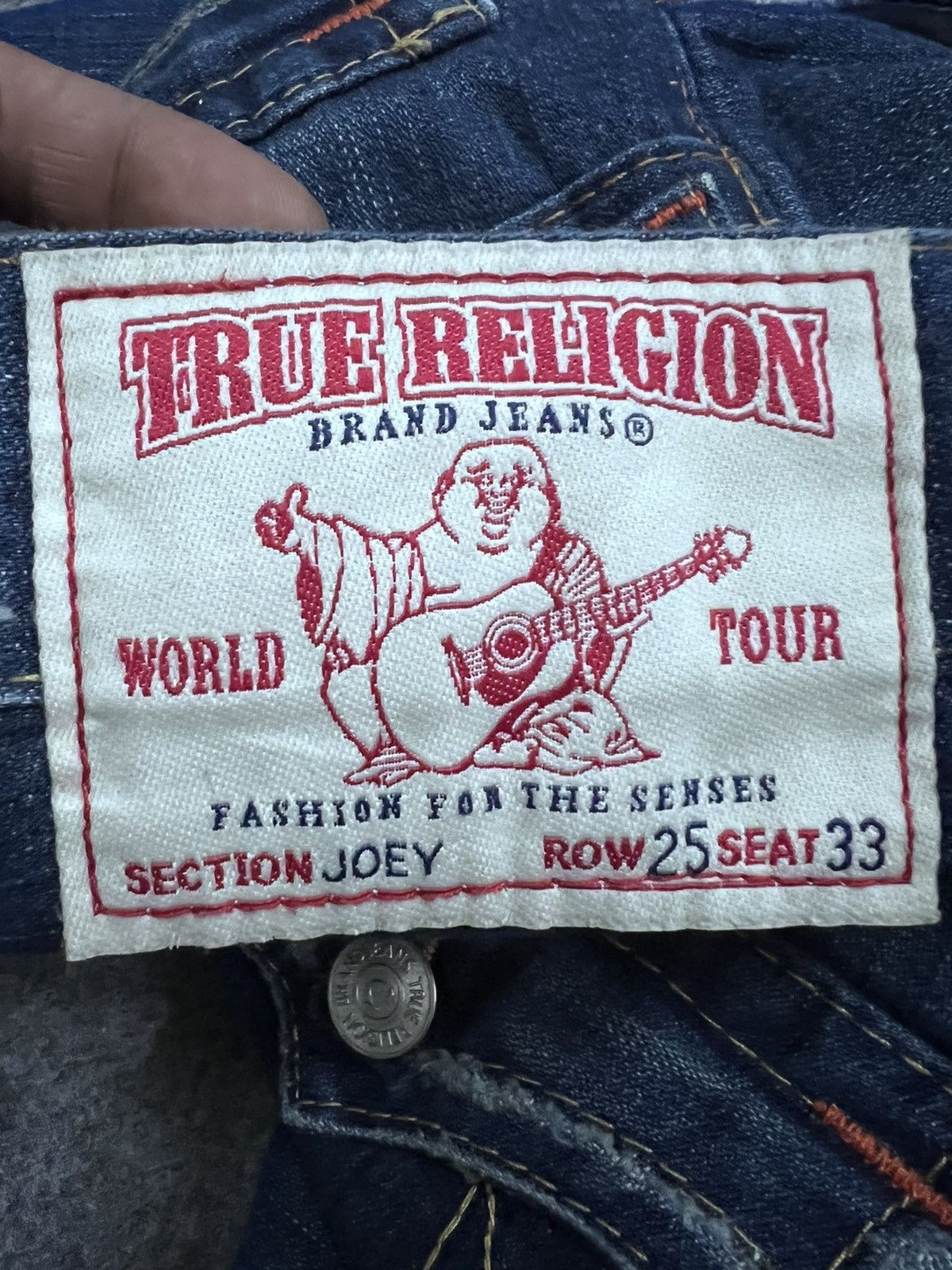 True Religion SICK🔥Vintage True Religion FLARED Ripped Denim Pant Size US 28 / EU 44 - 8 Thumbnail