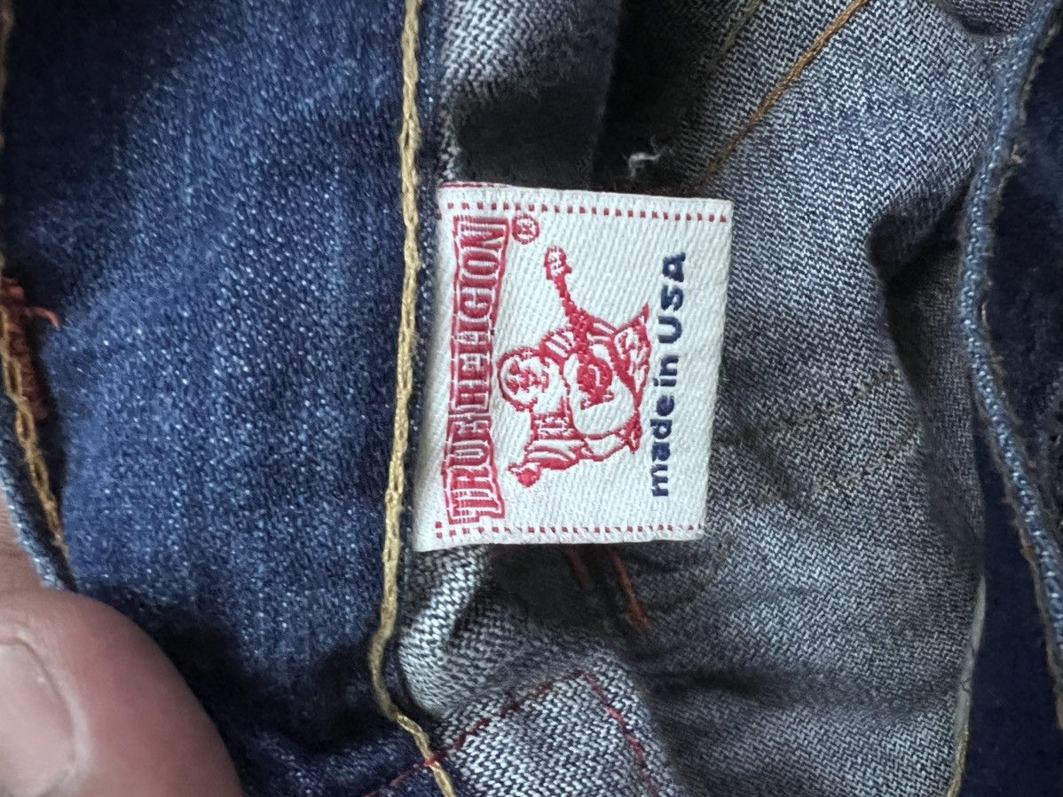 True Religion SICK🔥Vintage True Religion FLARED Ripped Denim Pant Size US 28 / EU 44 - 9 Thumbnail
