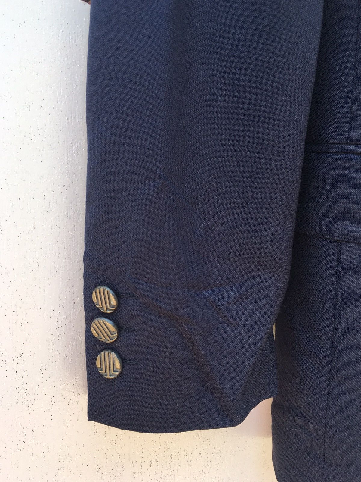 Lanvin Vintage Lanvin Paris Double Breasted Blazer Size 36S - 5 Thumbnail