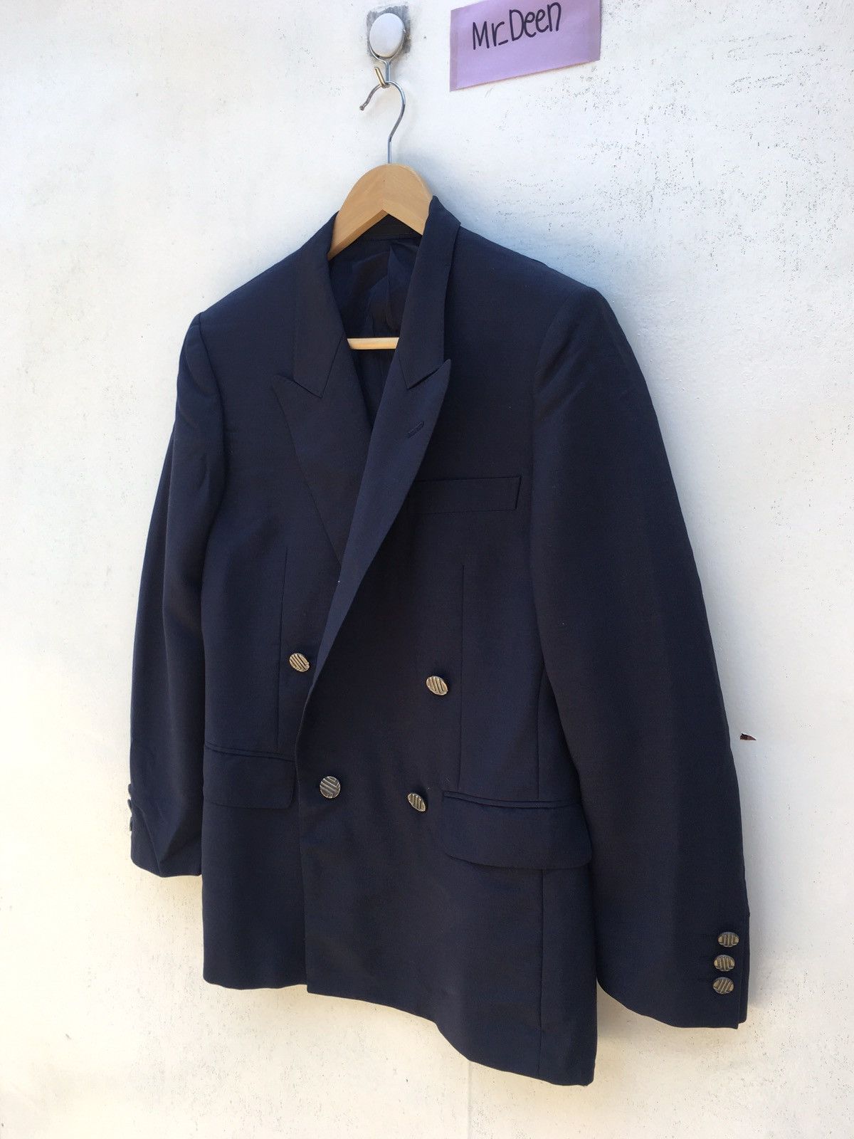 Lanvin Vintage Lanvin Paris Double Breasted Blazer Size 36S - 3 Thumbnail