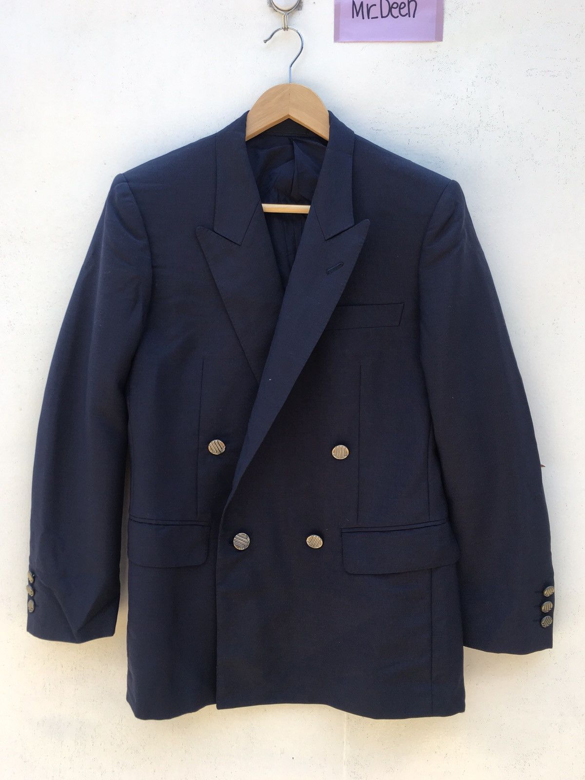 Lanvin Vintage Lanvin Paris Double Breasted Blazer Size 36S - 1 Thumbnail
