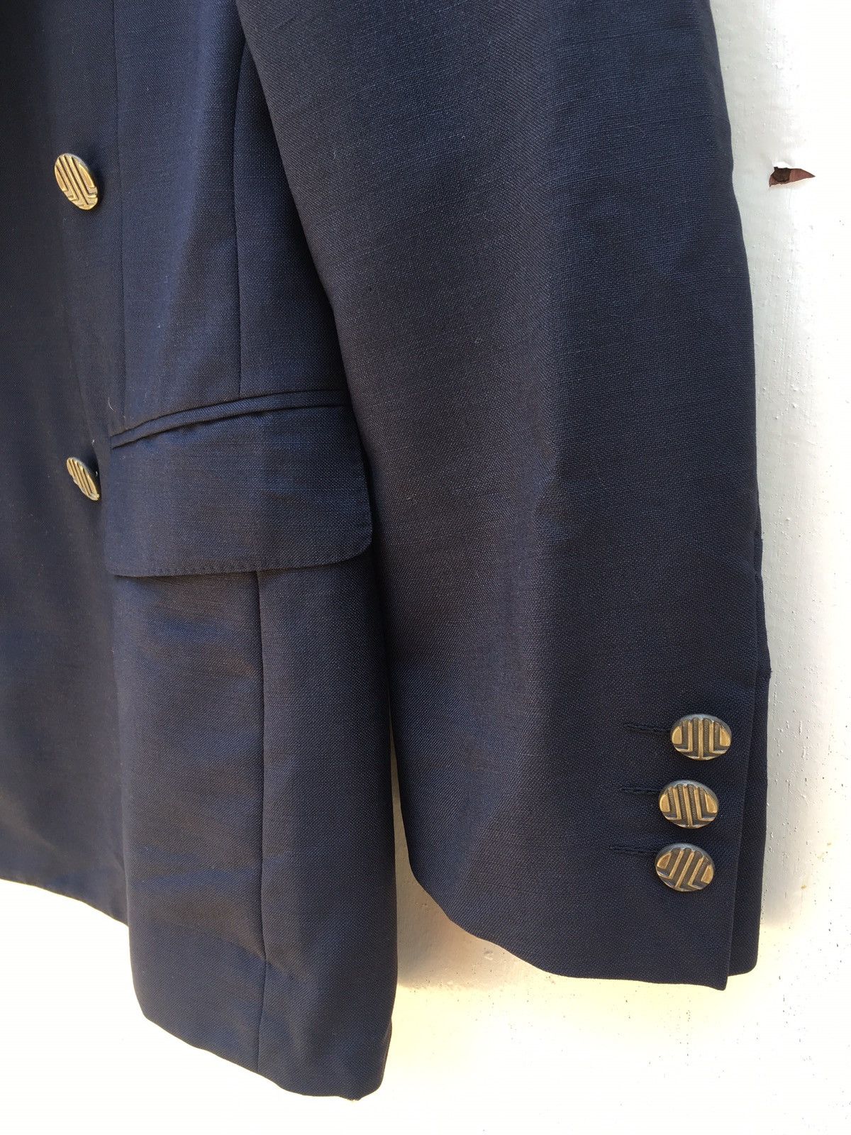 Lanvin Vintage Lanvin Paris Double Breasted Blazer Size 36S - 6 Thumbnail