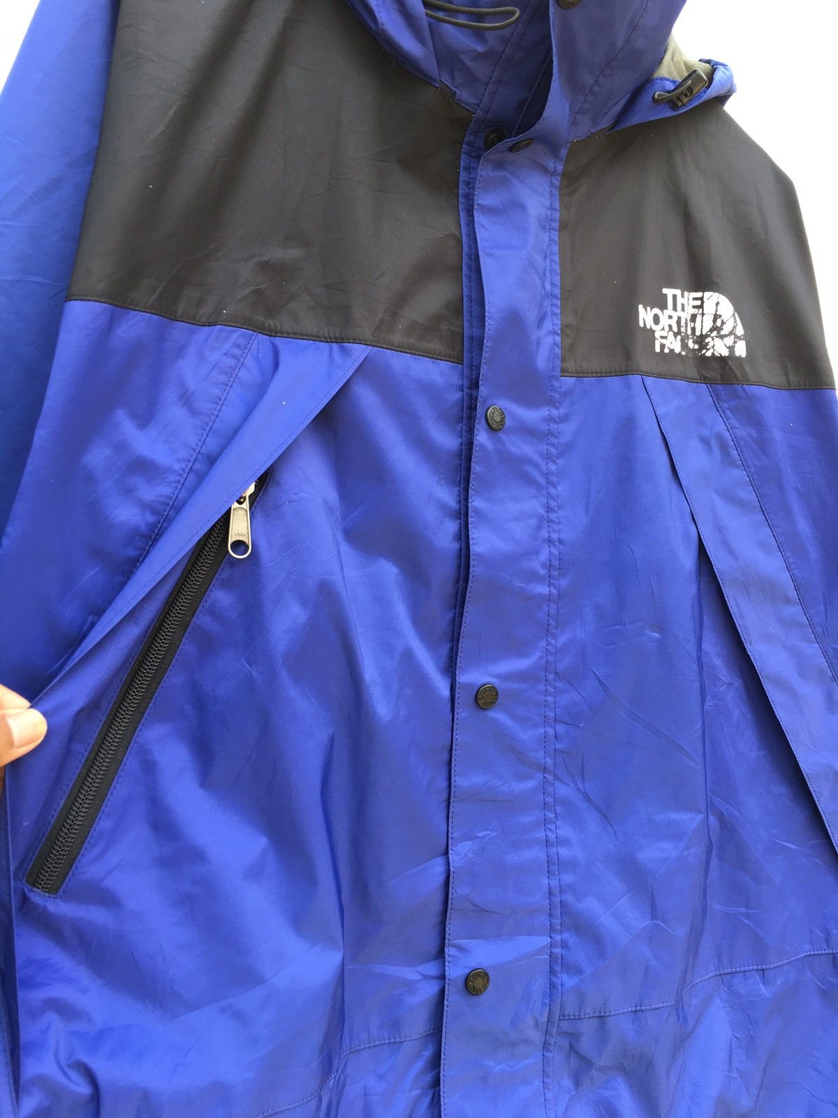 Vintage The North Face x Goretex Hooded Windbreaker