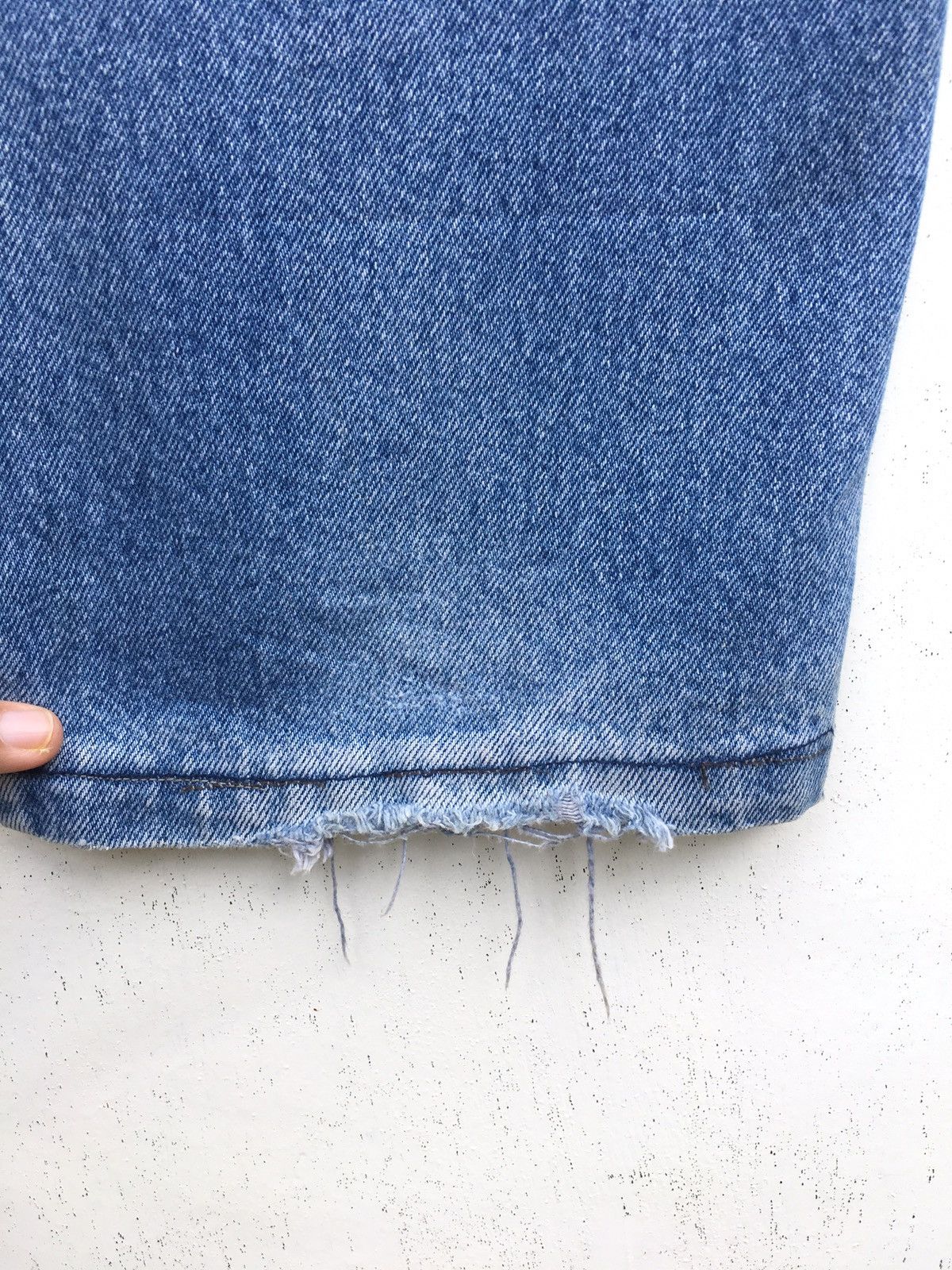 Yves Saint Laurent Vintage Rare Yves Saint Laurent Paris Painted Jeans Size US 29 - 18 Thumbnail