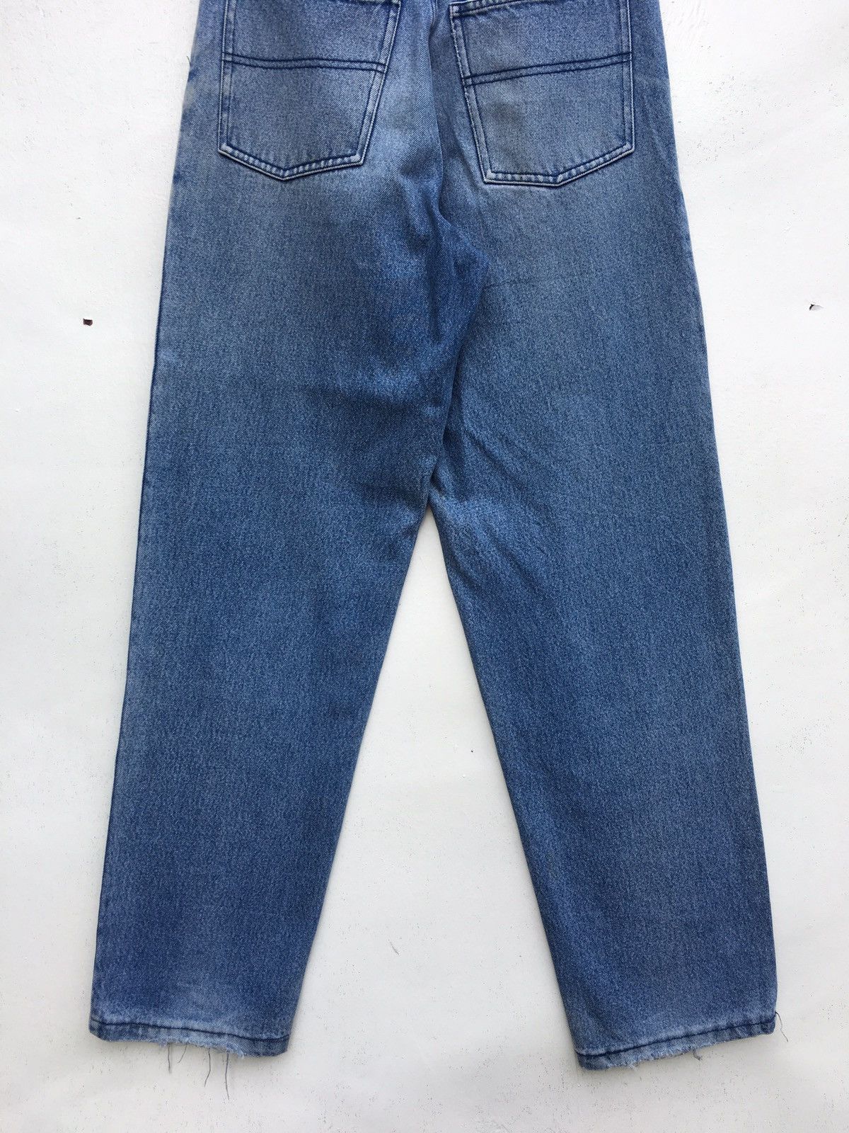Yves Saint Laurent Vintage Rare Yves Saint Laurent Paris Painted Jeans Size US 29 - 17 Thumbnail