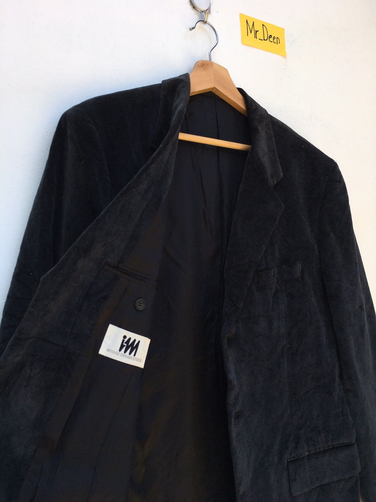 Issey Miyake Rare Issey Miyake Design Studio Velvet Blazer Size US L / EU 52-54 / 3 - 7 Thumbnail