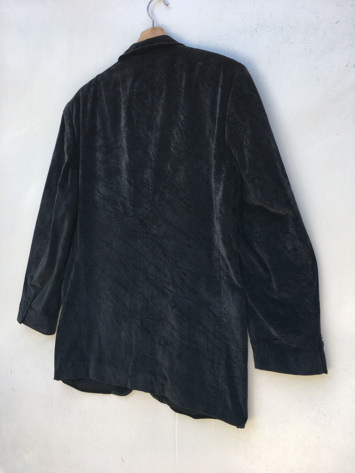 Issey Miyake Rare Issey Miyake Design Studio Velvet Blazer Size US L / EU 52-54 / 3 - 15 Thumbnail