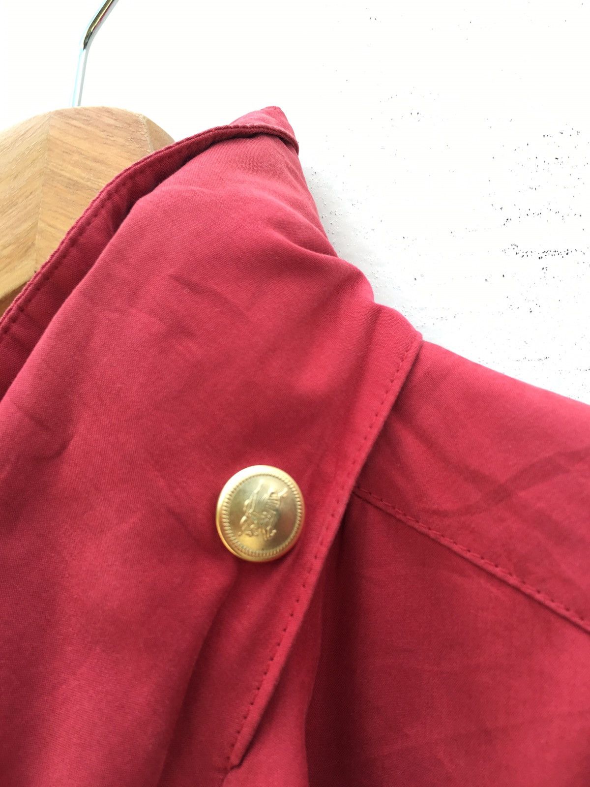 Burberry Vintage Burberry Zipped Up Coat/ Cotton Jacket Size US L / EU 52-54 / 3 - 17 Thumbnail
