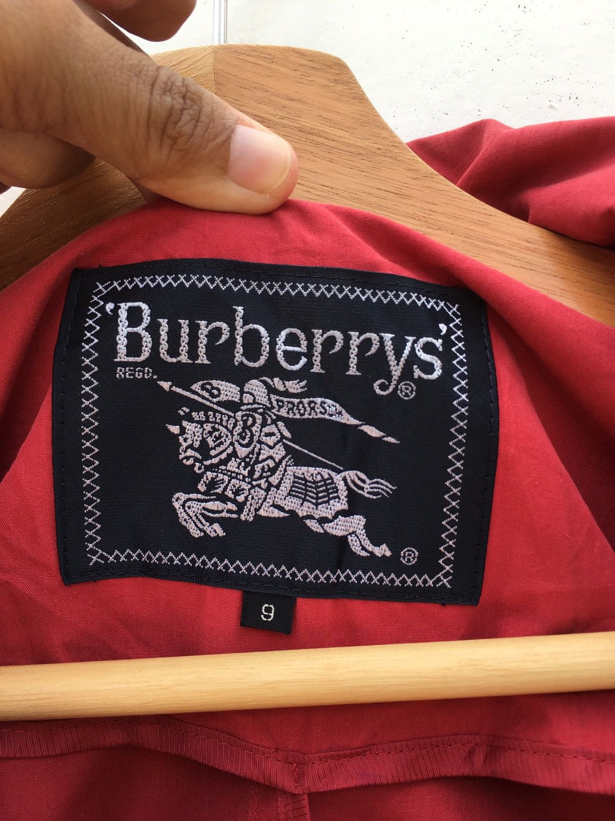 Burberry Vintage Burberry Zipped Up Coat/ Cotton Jacket Size US L / EU 52-54 / 3 - 14 Thumbnail