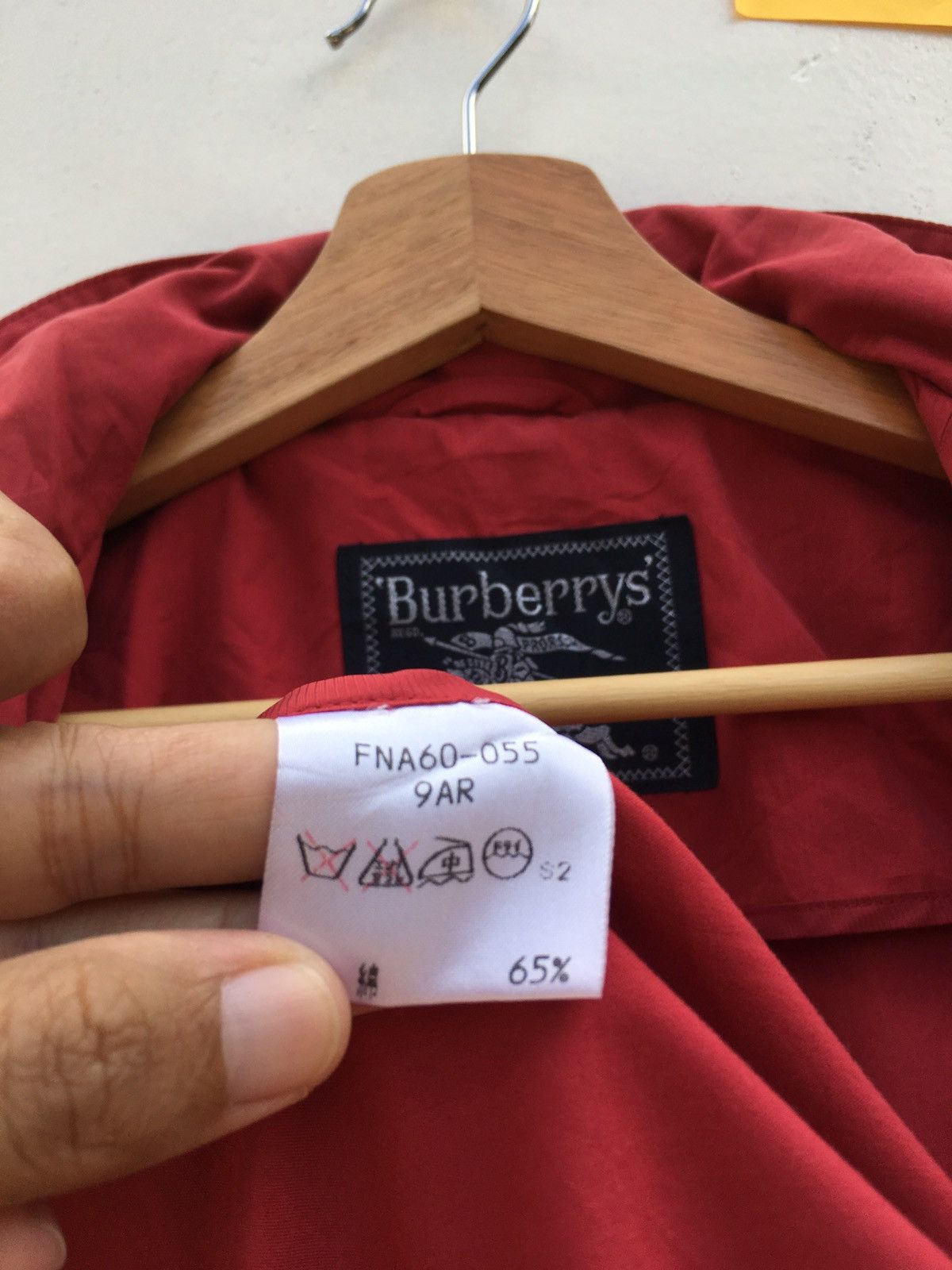Burberry Vintage Burberry Zipped Up Coat/ Cotton Jacket Size US L / EU 52-54 / 3 - 23 Thumbnail