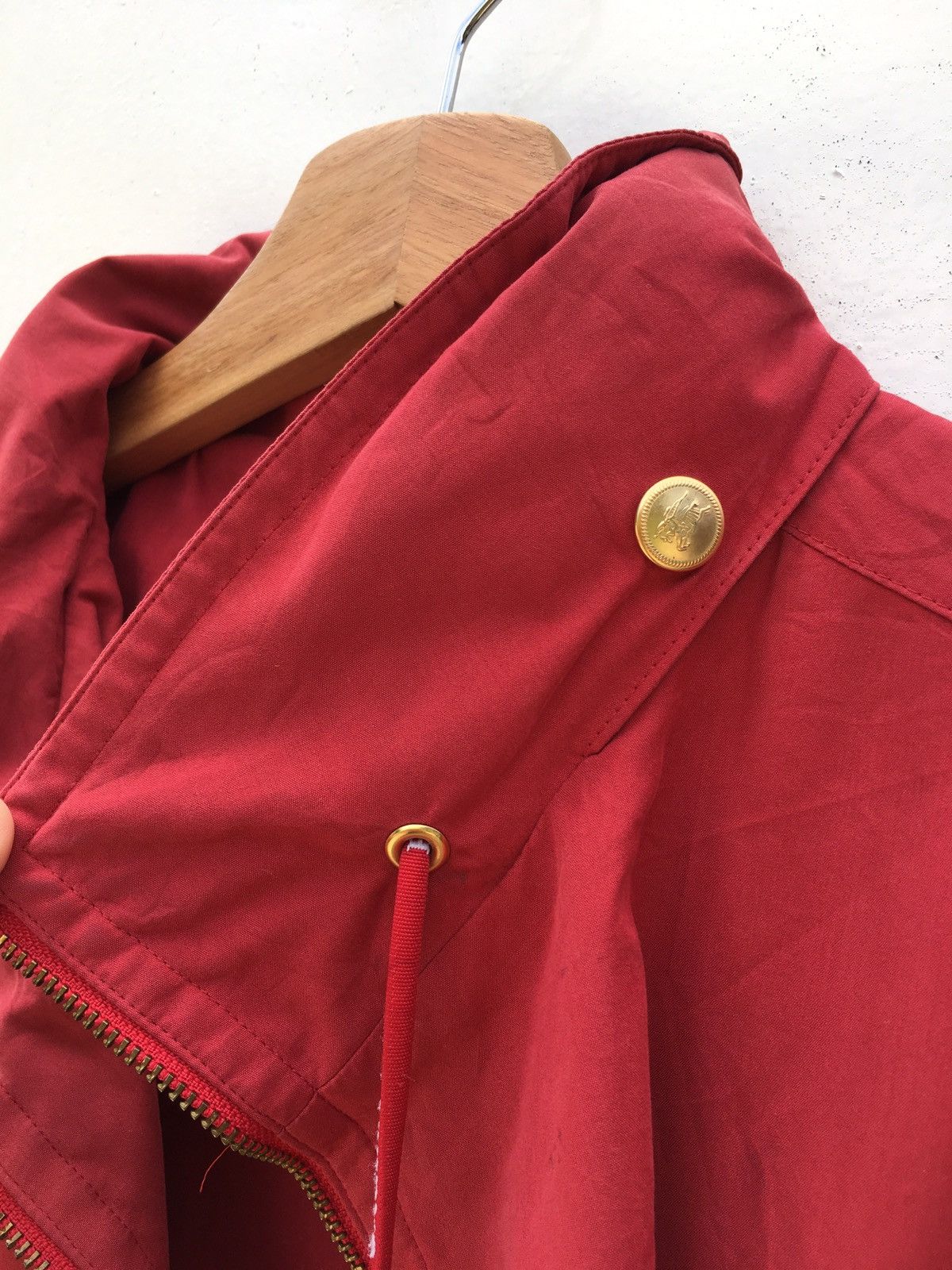 Burberry Vintage Burberry Zipped Up Coat/ Cotton Jacket Size US L / EU 52-54 / 3 - 16 Thumbnail