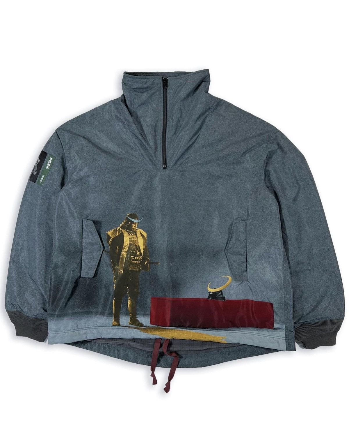 image of Undercover Aw20 “Throne Of Blood” Mountain Jacket in Gray Base, Men's (Size Large)