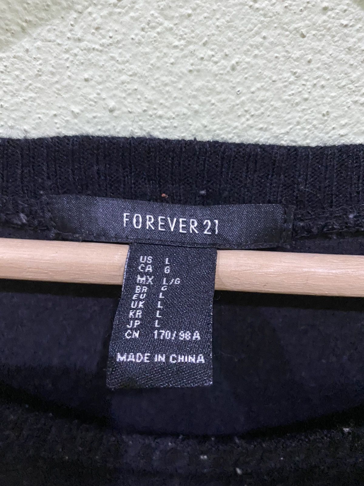 Designer × Forever 21 Forever 21 Velvet Fabric Sweater Size US L / EU 52-54 / 3 - 6 Thumbnail