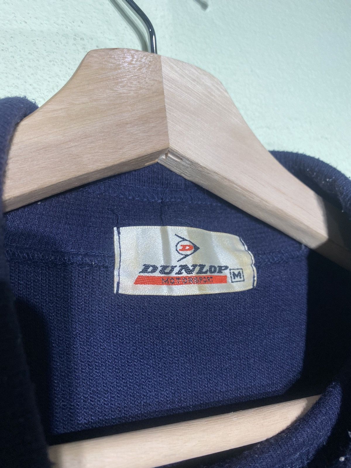 Dunlop × Vintage Dunlop Motor Sport Athletic Turtleneck Sweater Size US M / EU 48-50 / 2 - 5 Thumbnail