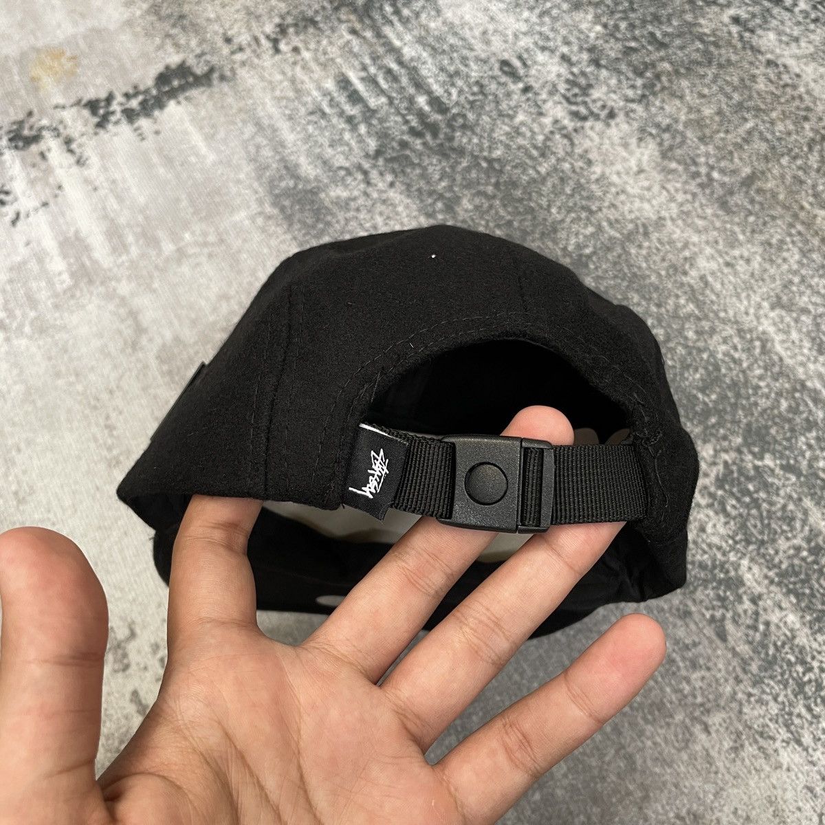 Stussy OVAL CAMP CAP // BLACK Size ONE SIZE - 5 Thumbnail