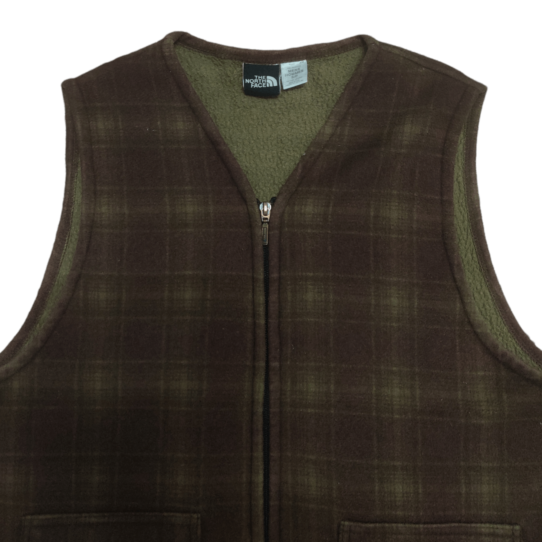 The North Face Vintage The North Face Mens Hommes Plaid Vest Size US S / EU 44-46 / 1 - 2 Thumbnail