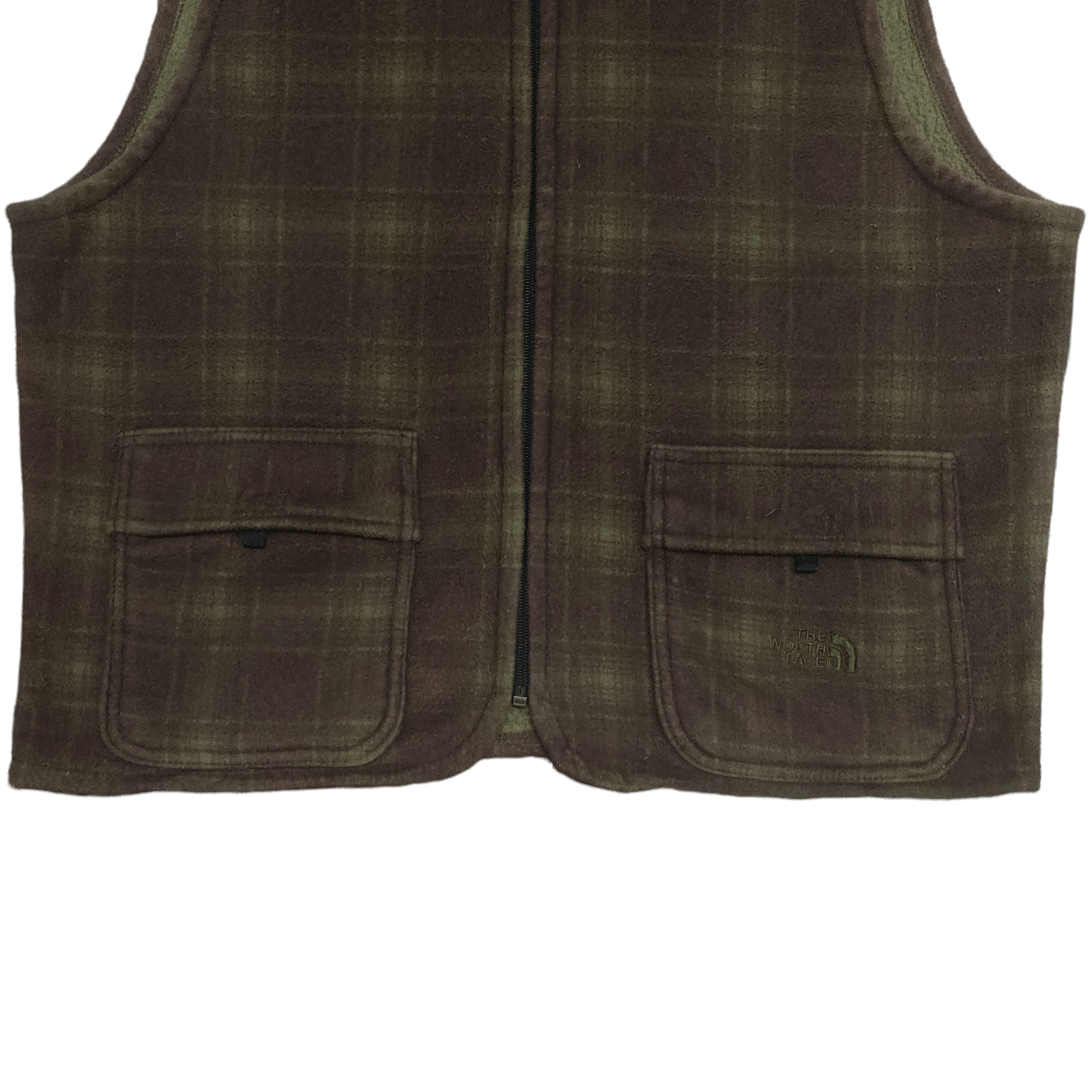 The North Face Vintage The North Face Mens Hommes Plaid Vest Size US S / EU 44-46 / 1 - 3 Thumbnail
