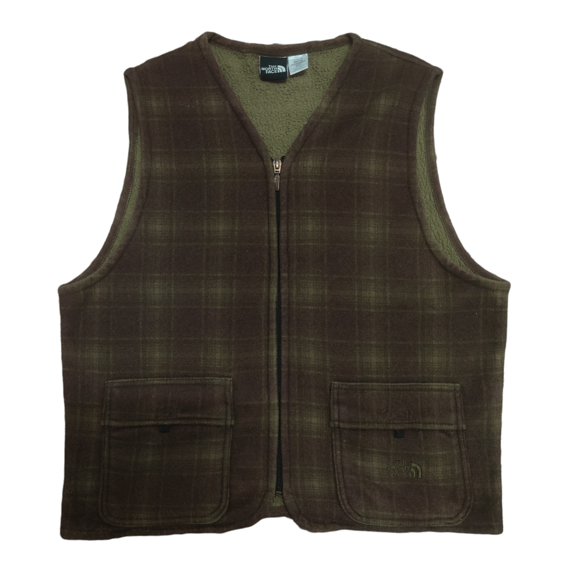 The North Face Vintage The North Face Mens Hommes Plaid Vest Size US S / EU 44-46 / 1 - 1 Thumbnail