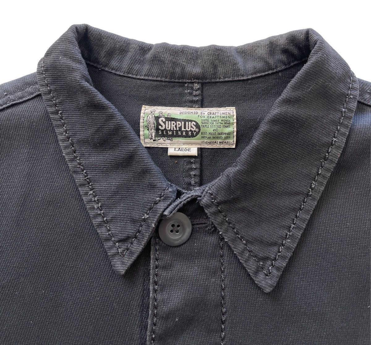 Surplus Research SURPLUS SEMINARY CRAFTMANS CHORE JACKET Size US L / EU 52-54 / 3 - 5 Thumbnail