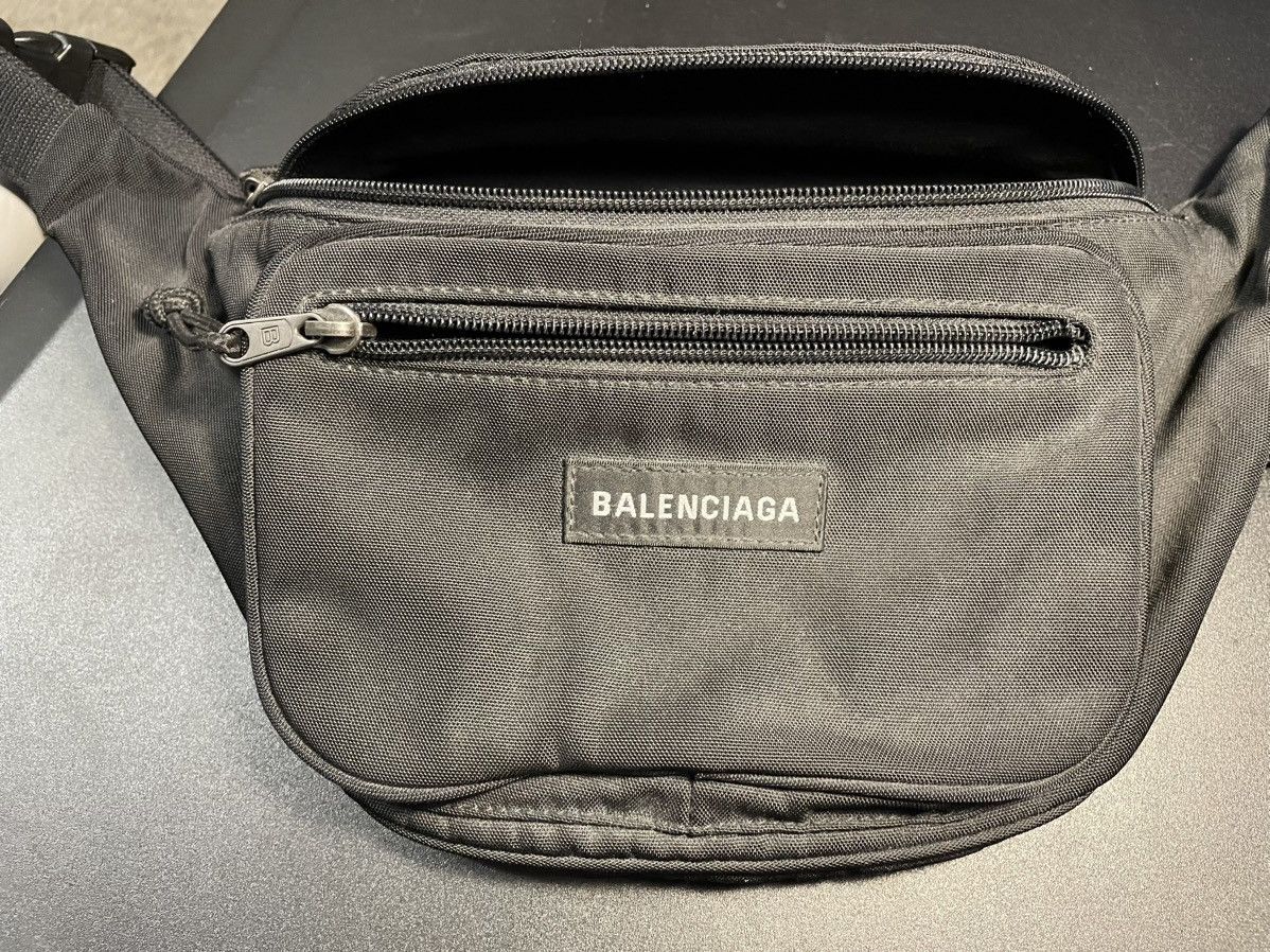 Balenciaga Balenciaga Men’s Explorer Belt Bag - Black Size ONE SIZE - 2 Thumbnail