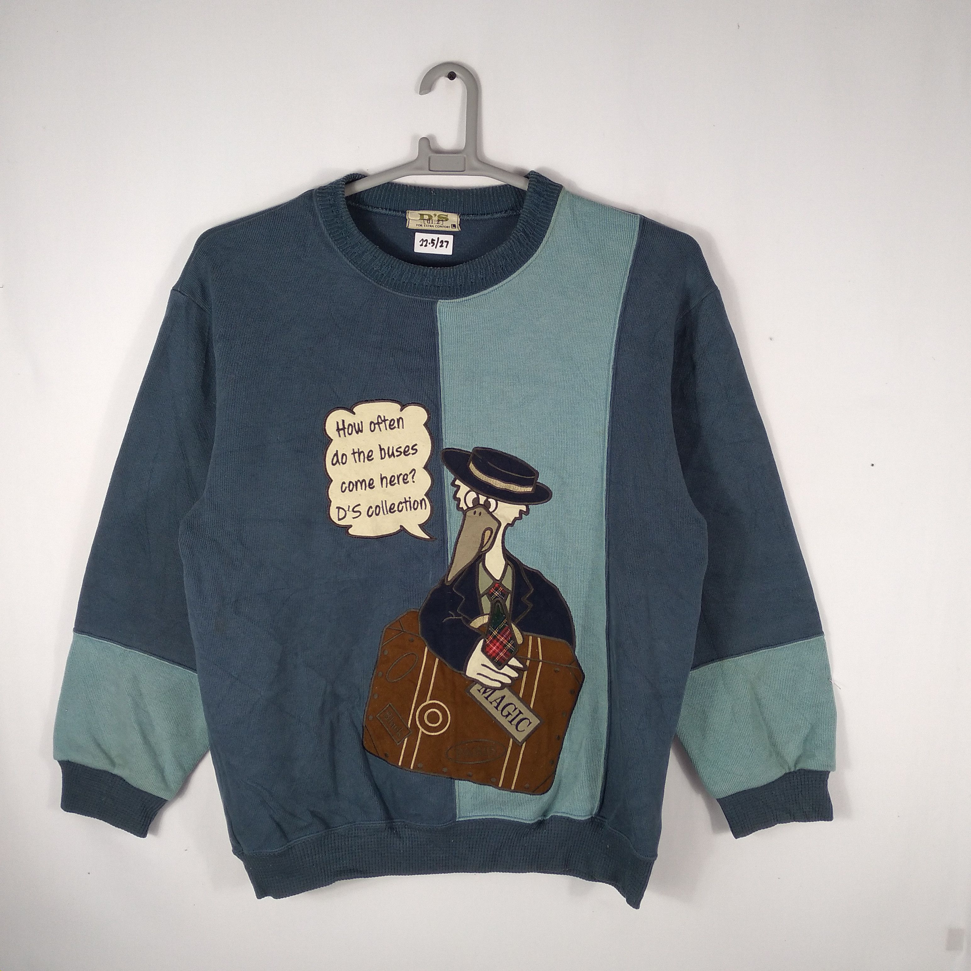 Japanese Brand × Vintage D'S Collection Promo Cartoon Series Movie Sweatshirts Size US M / EU 48-50 / 2 - 1 Thumbnail