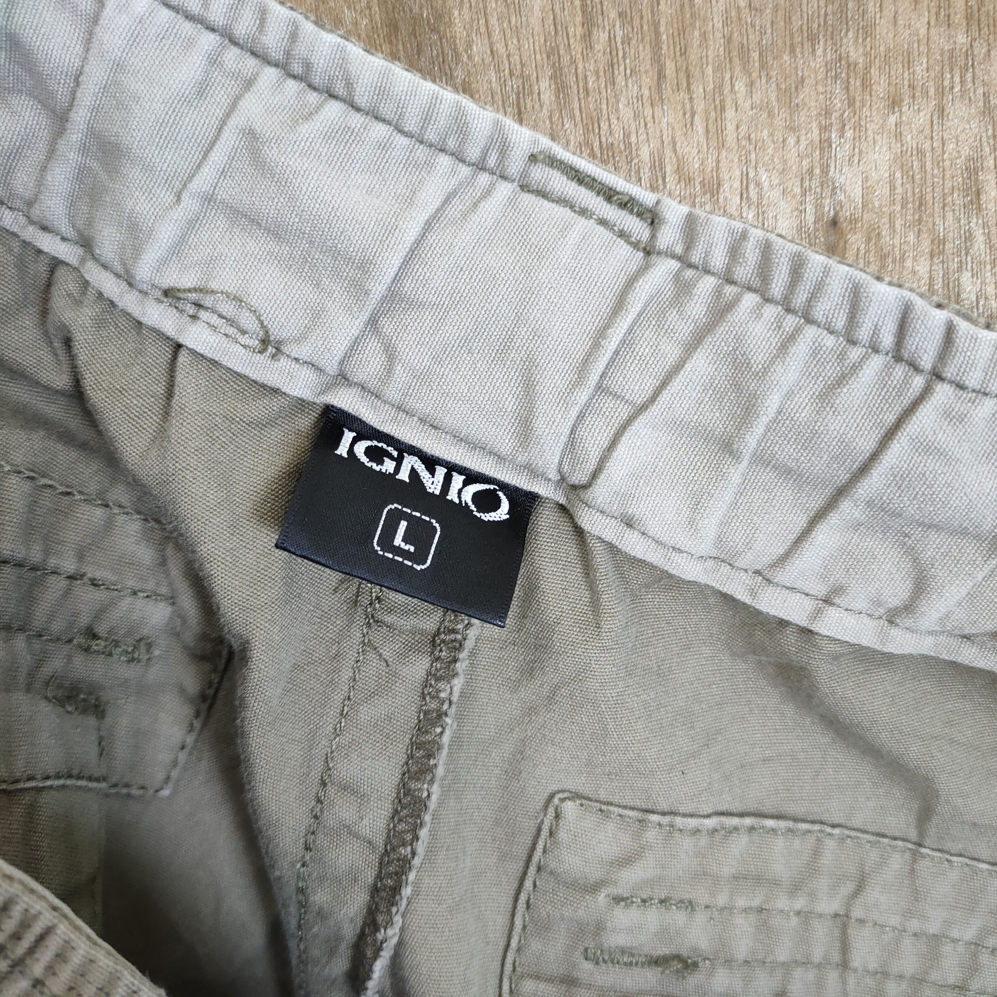 Flannel VINTAGE IGNI FADED CHECKED CARGO PANTS Size US 34 / EU 50 - 15 Thumbnail