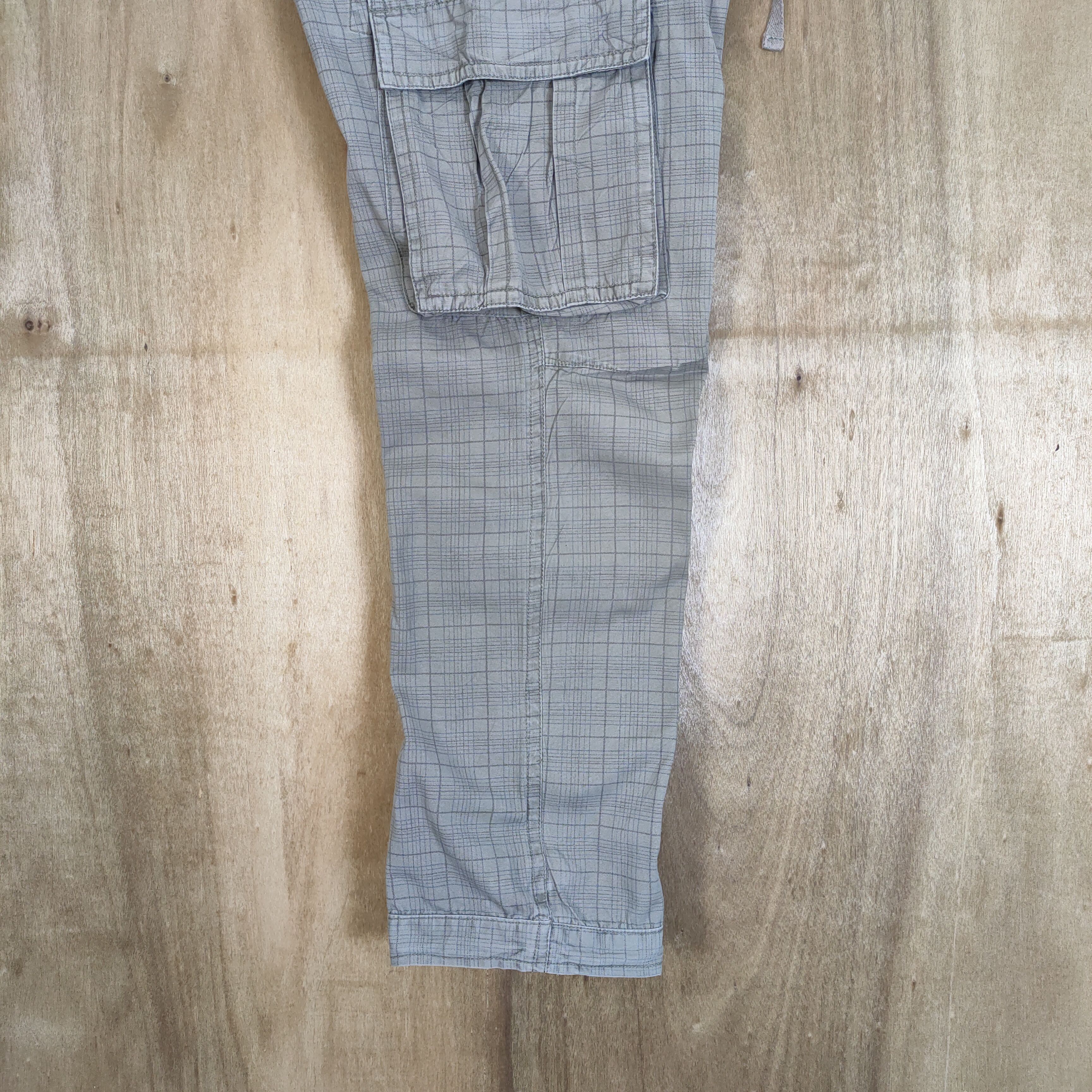 Flannel VINTAGE IGNI FADED CHECKED CARGO PANTS Size US 34 / EU 50 - 13 Thumbnail