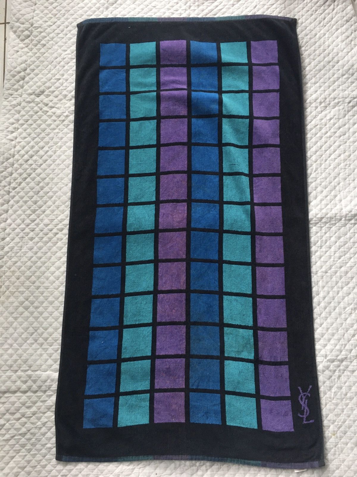 Yves Saint Laurent YSL Gym Towel Size ONE SIZE - 6 Thumbnail