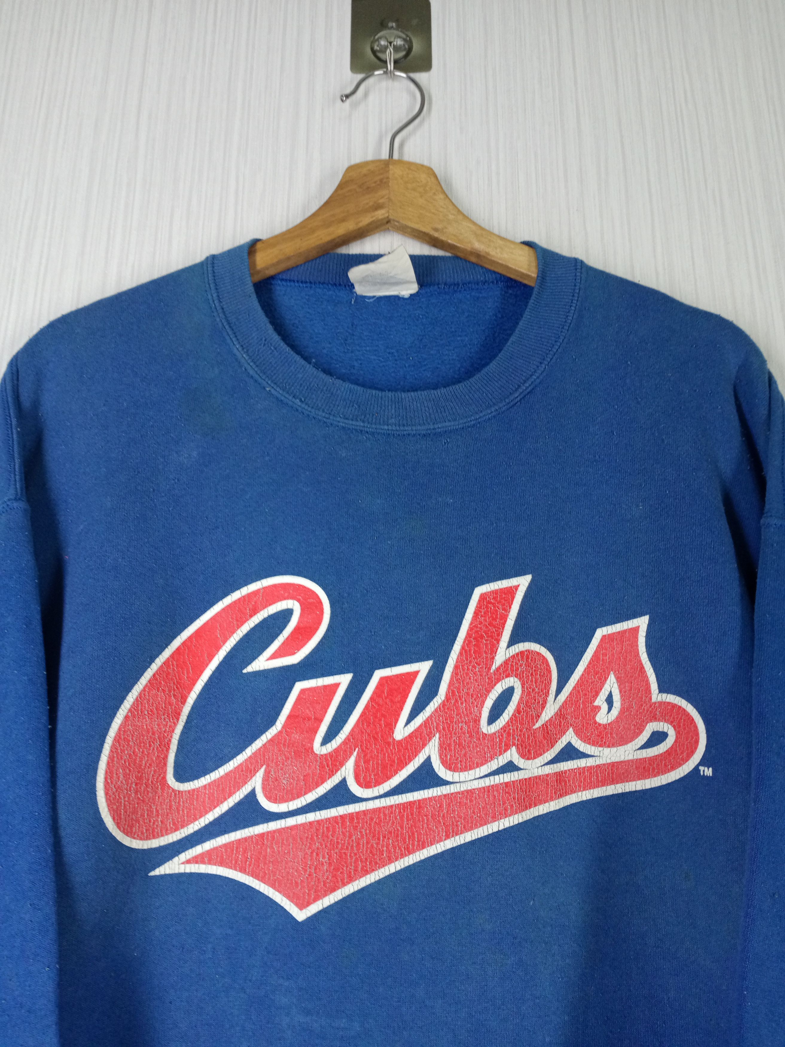 MLB Vintage Chicago Cubs MLB Majestic Big Logo Sweatshirt Size US XL / EU 56 / 4 - 2 Thumbnail