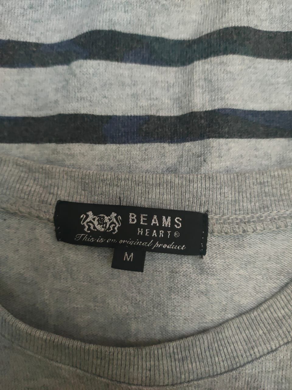 Beams Plus Beams Stripes Light Sweatshirt Size US M / EU 48-50 / 2 - 2 Thumbnail