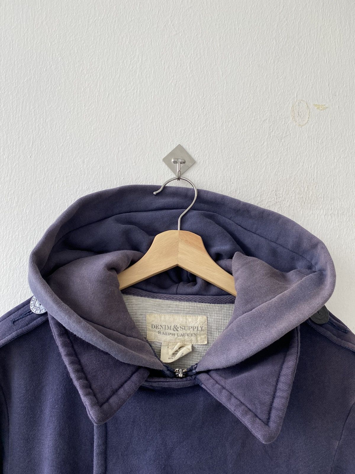 Denim & Supply Ralph Lauren Vintage 90s Sunfaded Denim & Supply Ralph Lauren Hoodie/Coat Size US S / EU 44-46 / 1 - 8 Thumbnail