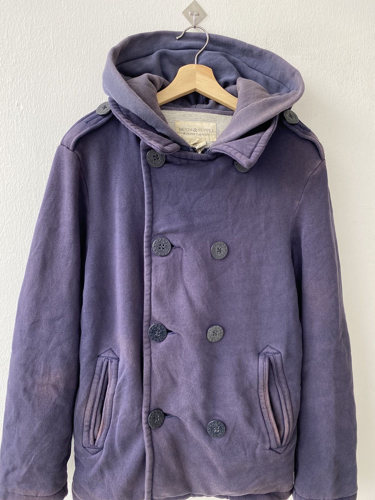 Denim & Supply Ralph Lauren Vintage 90s Sunfaded Denim & Supply Ralph Lauren Hoodie/Coat Size US S / EU 44-46 / 1 - 3 Thumbnail