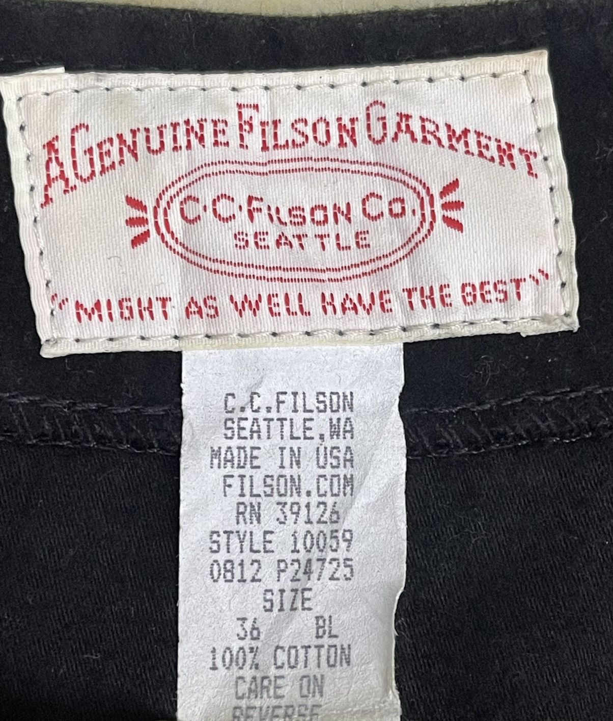 Filson VINTAGE FILSON MACKINAW VEST JACKET Size US M / EU 48-50 / 2 - 4 Thumbnail