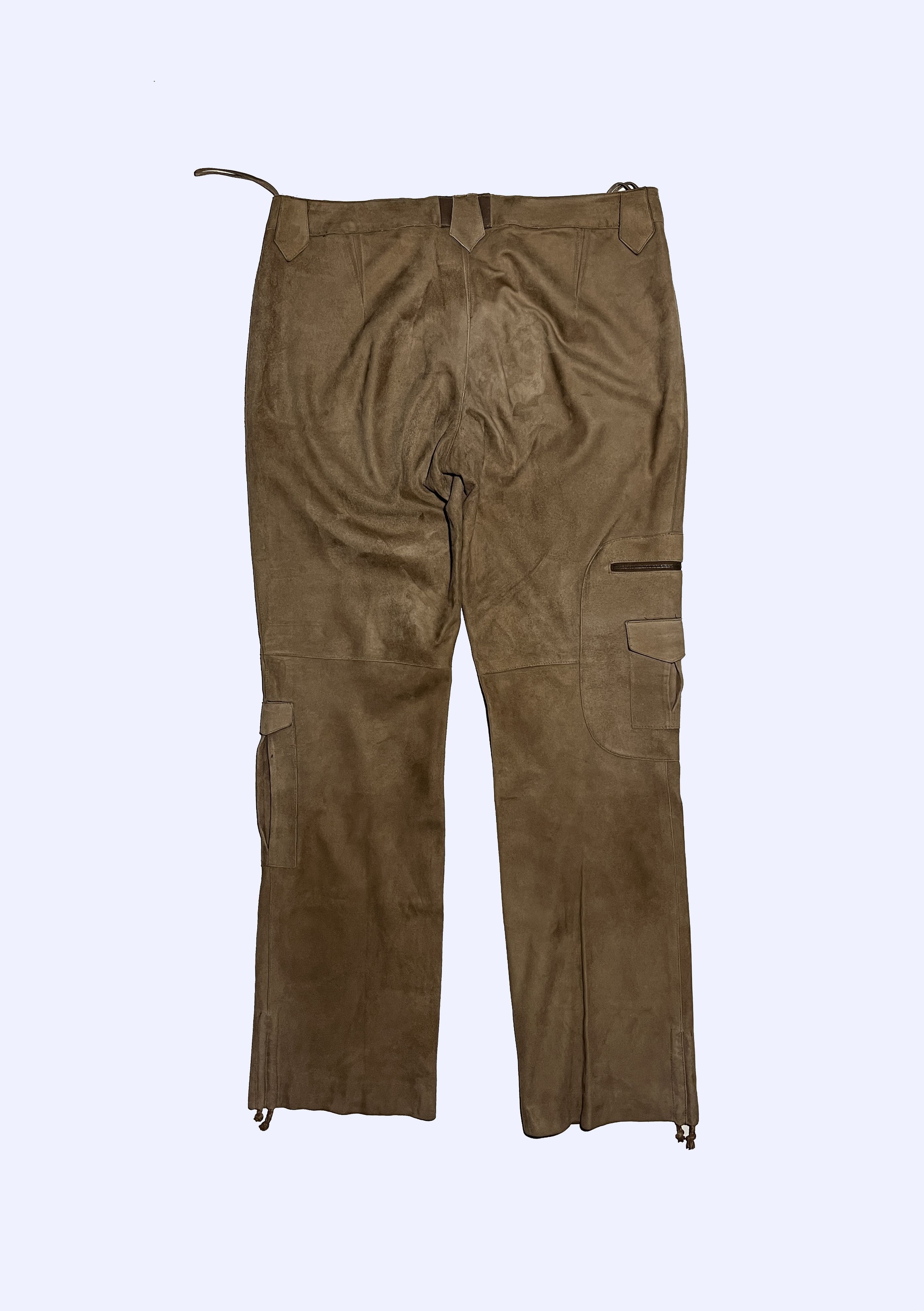Polo Ralph Lauren × Ralph Lauren × Ralph Lauren Black Label RALPH LAUREN Equestrian W's Lamb suede Lamb leather Pants Size 24" / US 00 / IT 34 - 14 Thumbnail