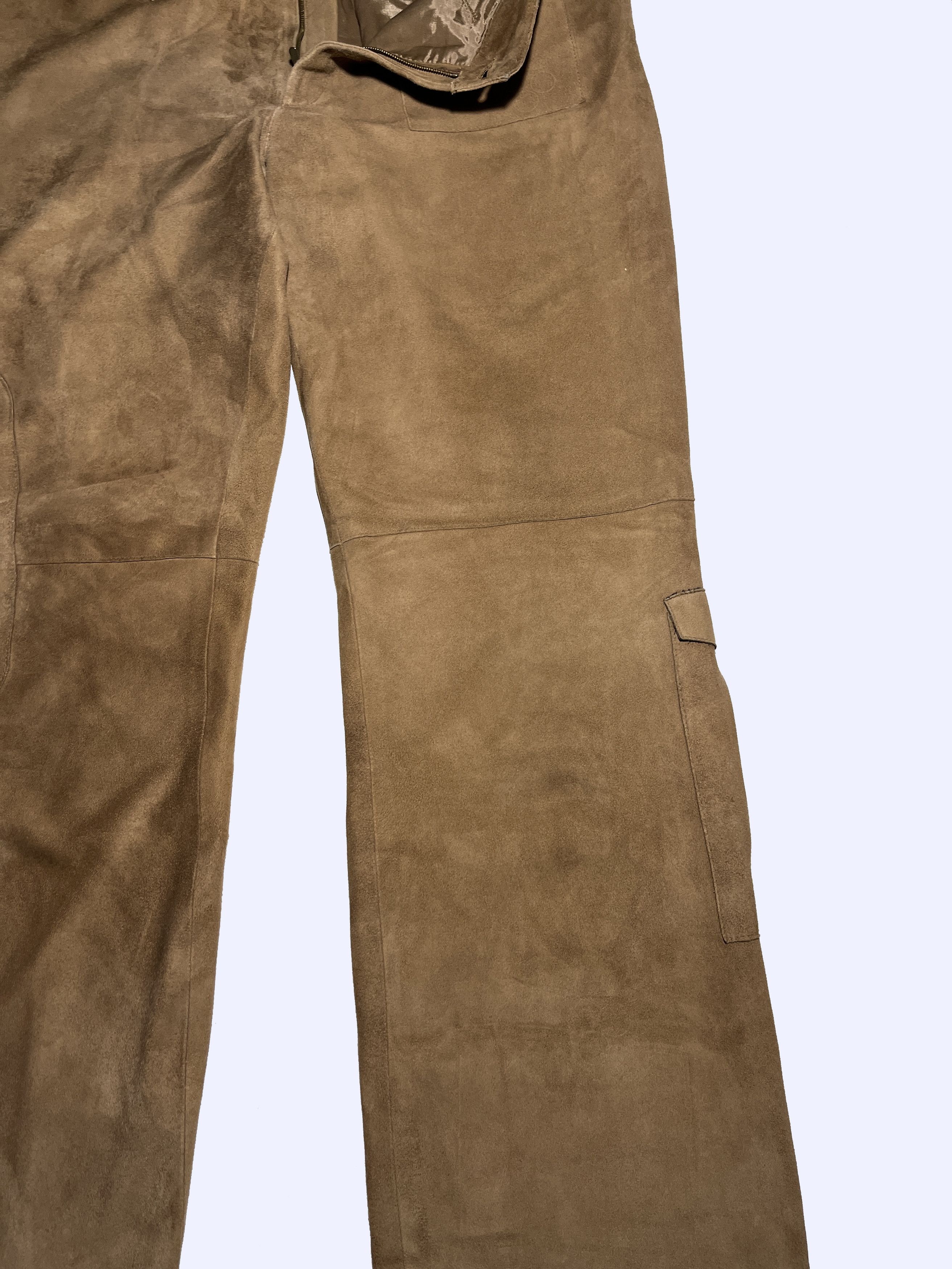 Polo Ralph Lauren × Ralph Lauren × Ralph Lauren Black Label RALPH LAUREN Equestrian W's Lamb suede Lamb leather Pants Size 24" / US 00 / IT 34 - 9 Thumbnail