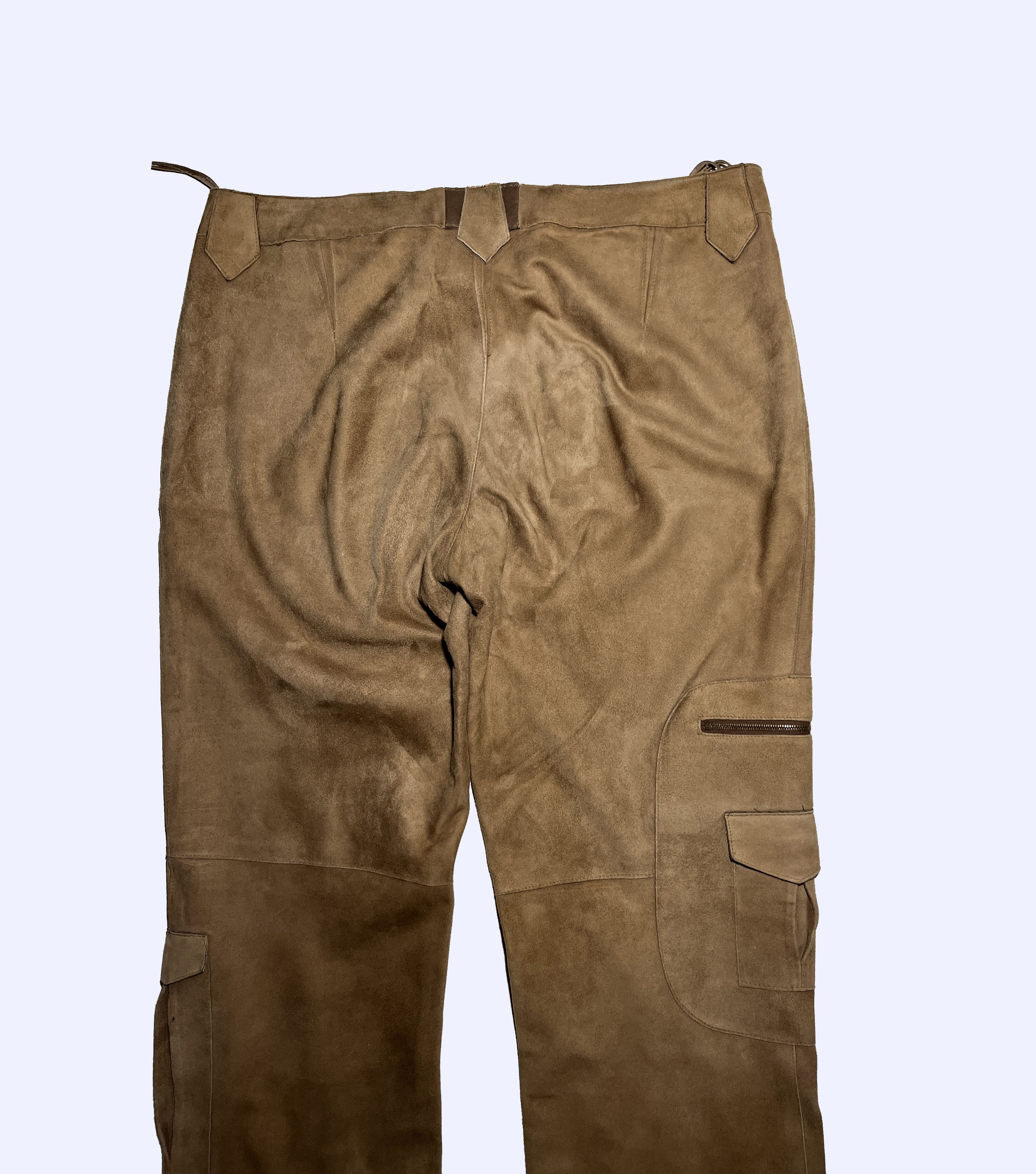 Polo Ralph Lauren × Ralph Lauren × Ralph Lauren Black Label RALPH LAUREN Equestrian W's Lamb suede Lamb leather Pants Size 24" / US 00 / IT 34 - 15 Thumbnail