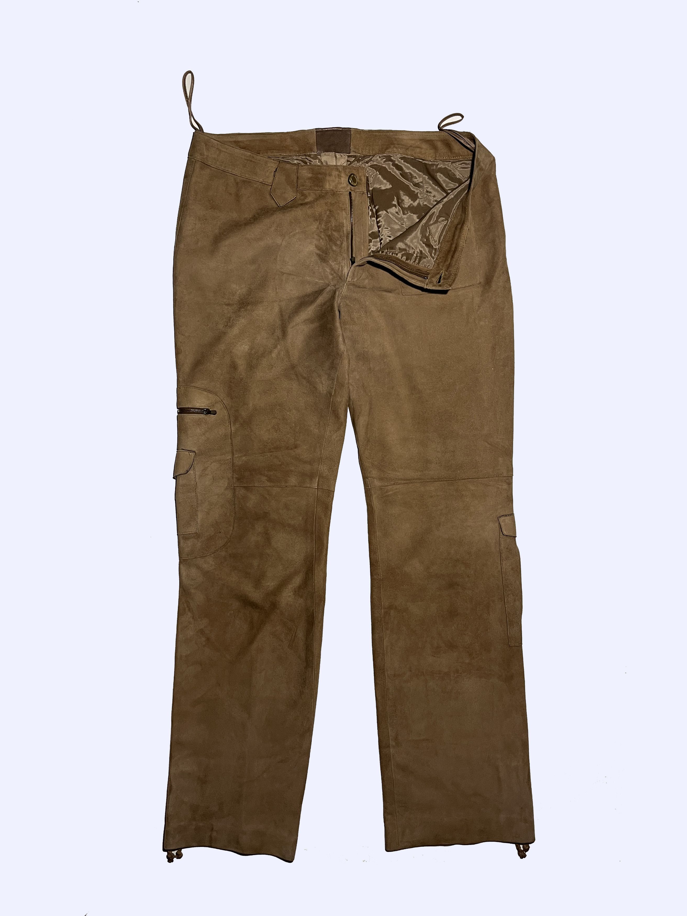 Polo Ralph Lauren × Ralph Lauren × Ralph Lauren Black Label RALPH LAUREN Equestrian W's Lamb suede Lamb leather Pants Size 24" / US 00 / IT 34 - 7 Thumbnail