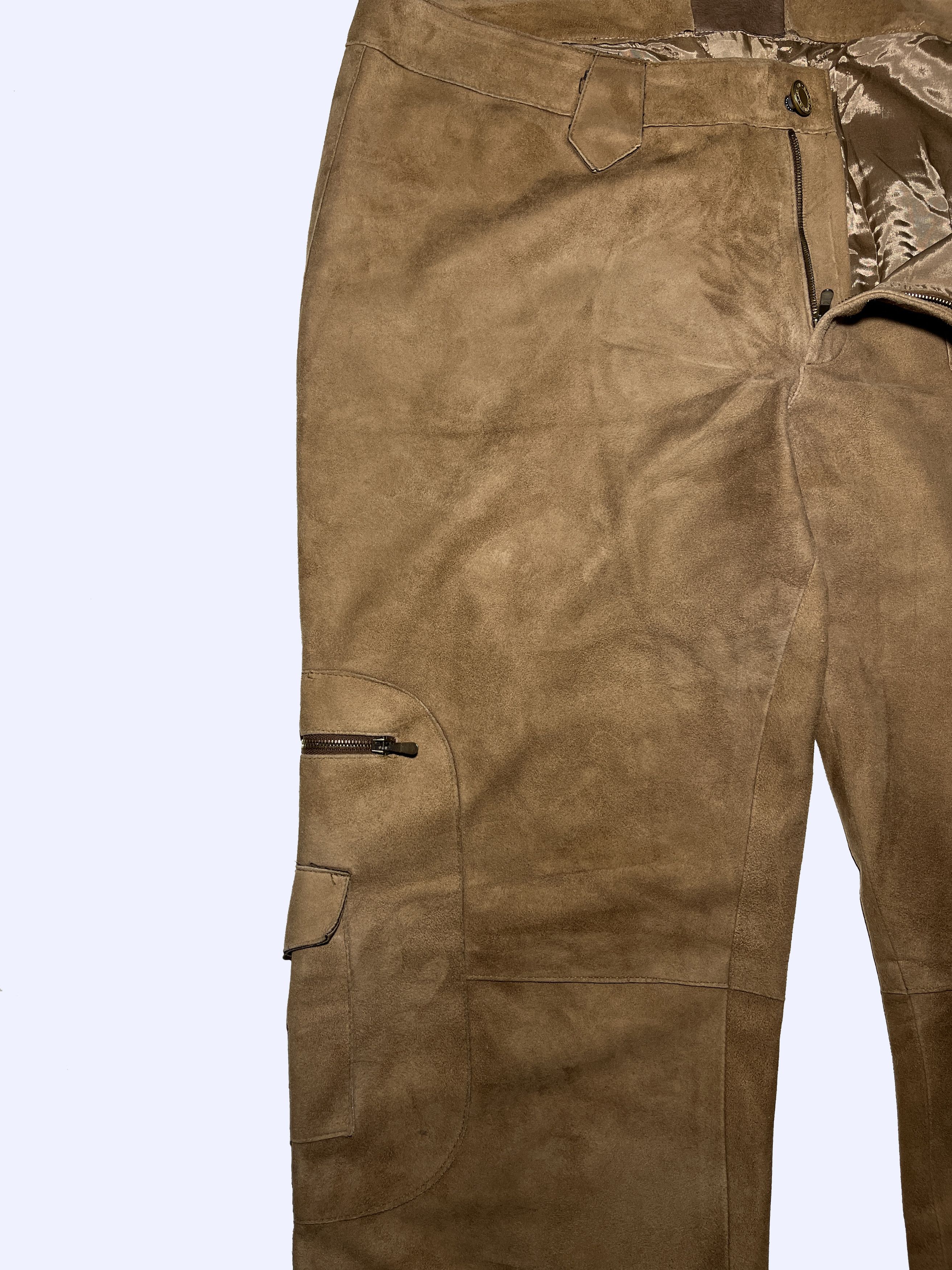 Polo Ralph Lauren × Ralph Lauren × Ralph Lauren Black Label RALPH LAUREN Equestrian W's Lamb suede Lamb leather Pants Size 24" / US 00 / IT 34 - 8 Thumbnail