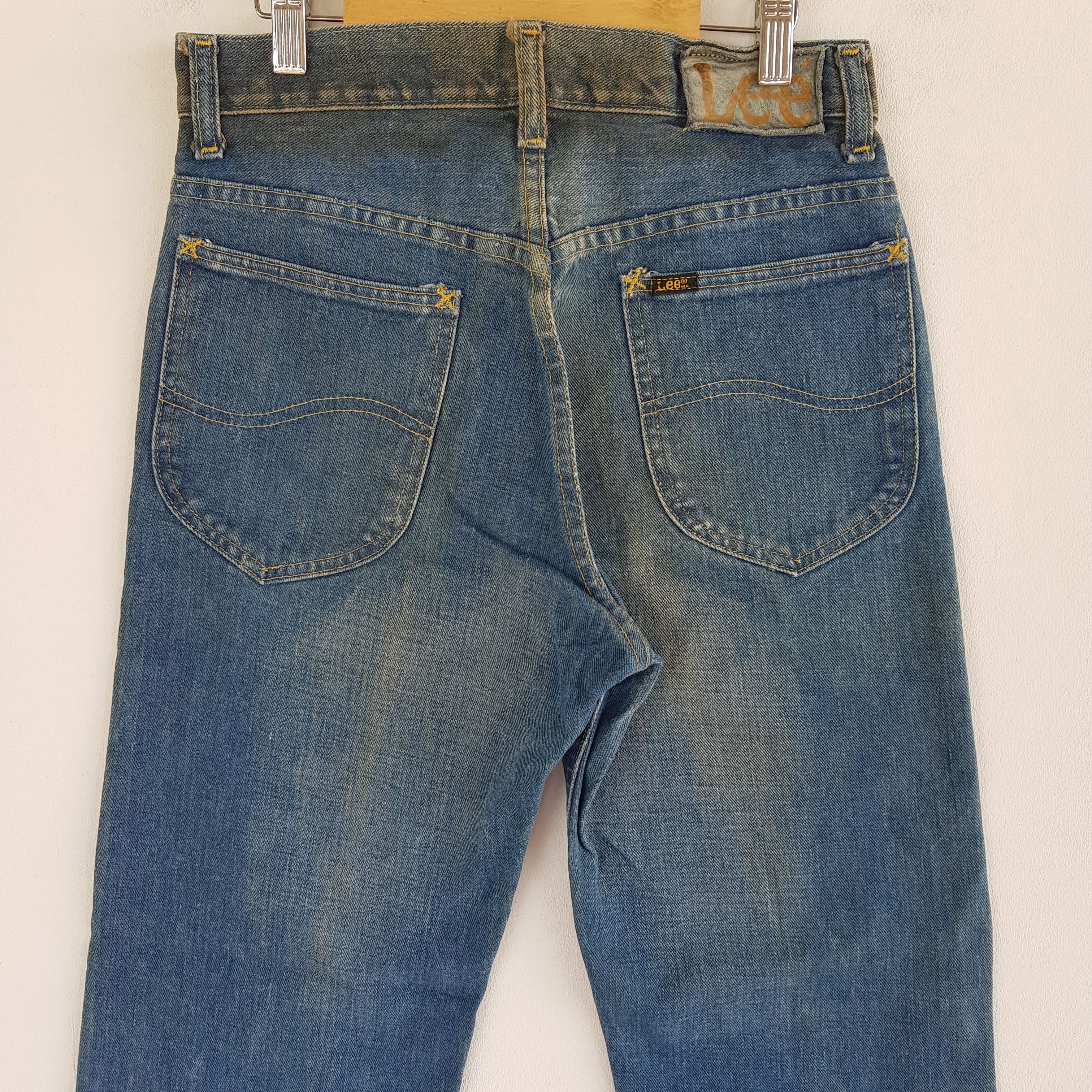 Lee Vintage 70s Lee Jeans Lee Rider Denim Pants Size 28" / US 6 / IT 42 - 4 Thumbnail
