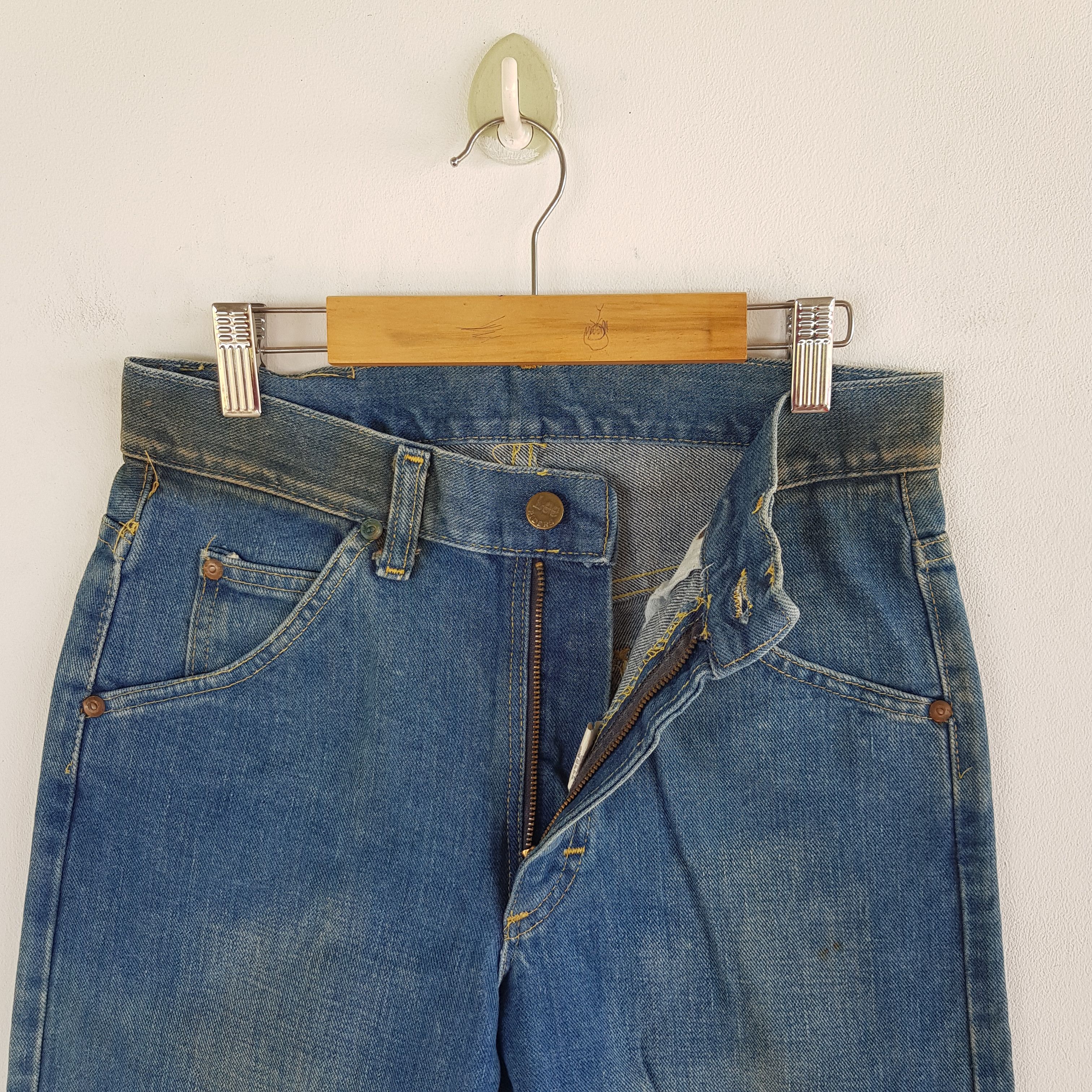 Lee Vintage 70s Lee Jeans Lee Rider Denim Pants Size 28" / US 6 / IT 42 - 8 Thumbnail