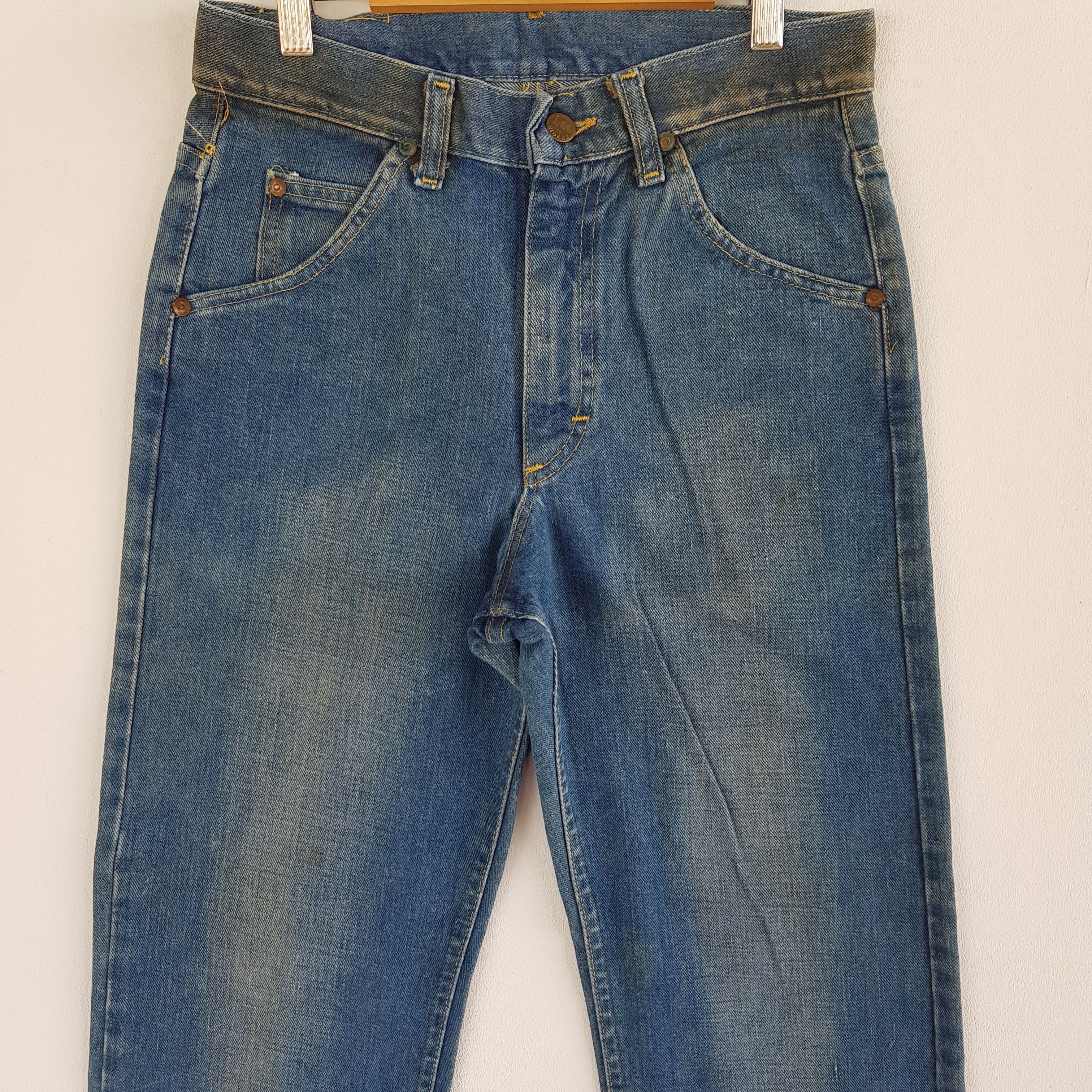 Lee Vintage 70s Lee Jeans Lee Rider Denim Pants Size 28" / US 6 / IT 42 - 3 Thumbnail