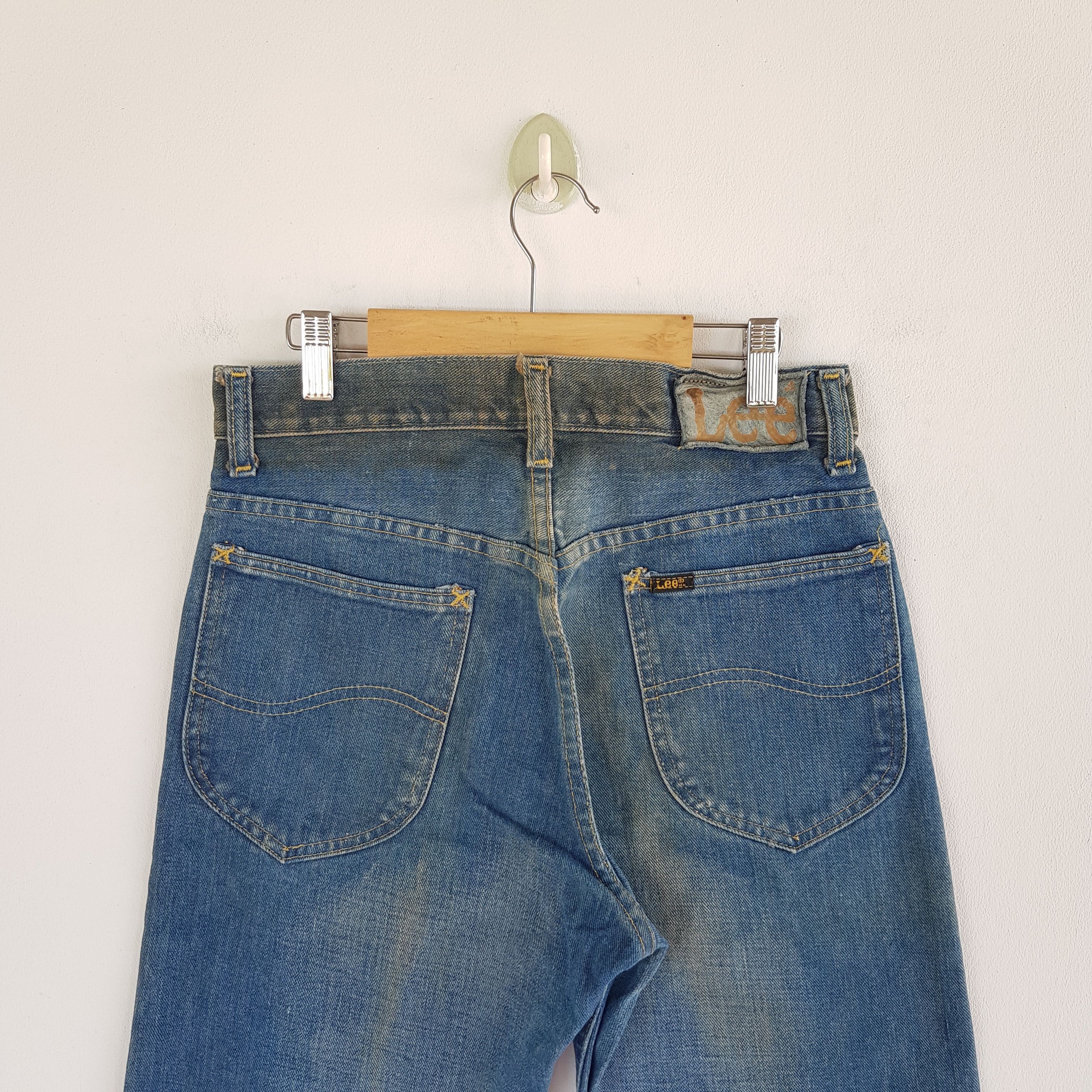 Lee Vintage 70s Lee Jeans Lee Rider Denim Pants Size 28" / US 6 / IT 42 - 6 Thumbnail