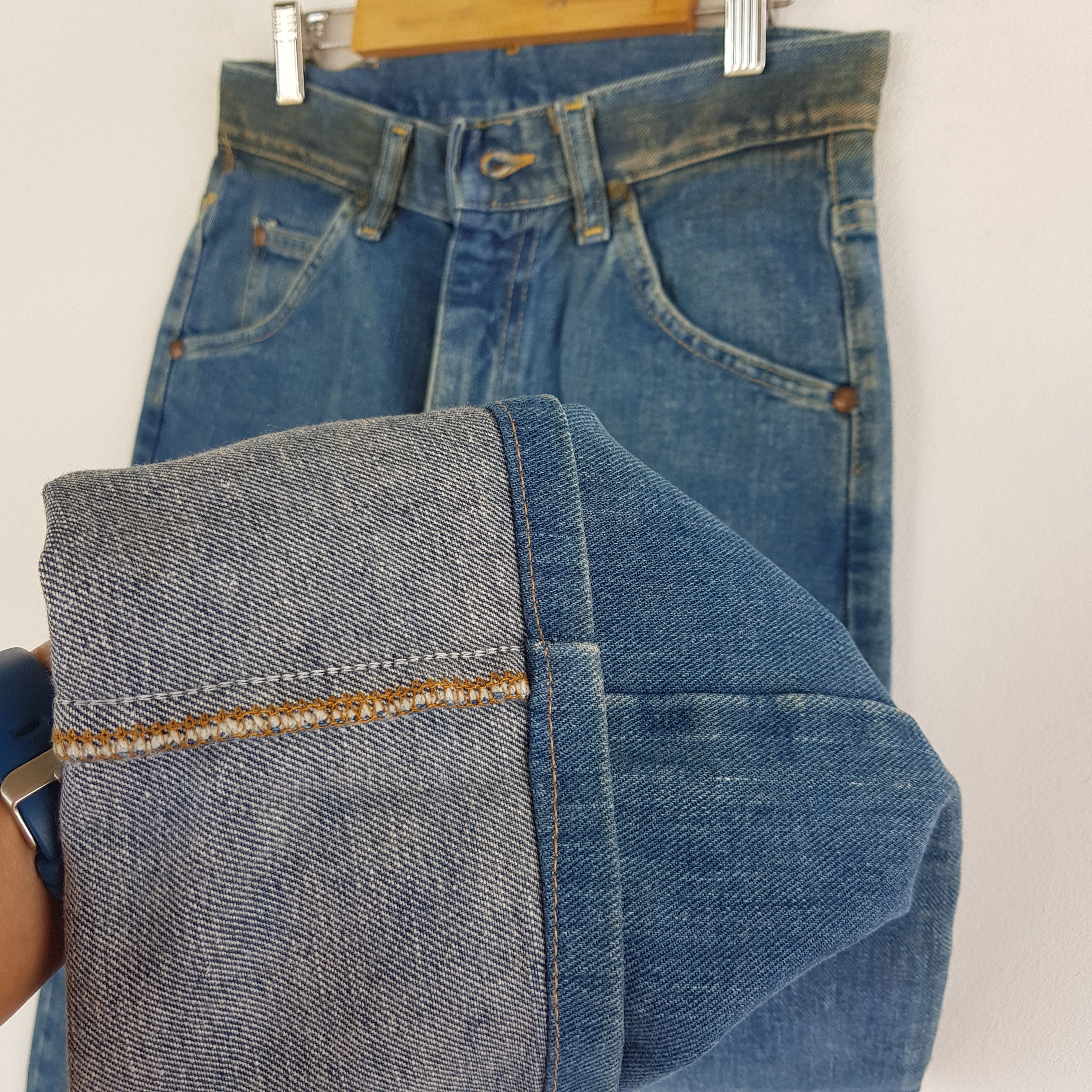 Lee Vintage 70s Lee Jeans Lee Rider Denim Pants Size 28" / US 6 / IT 42 - 10 Thumbnail