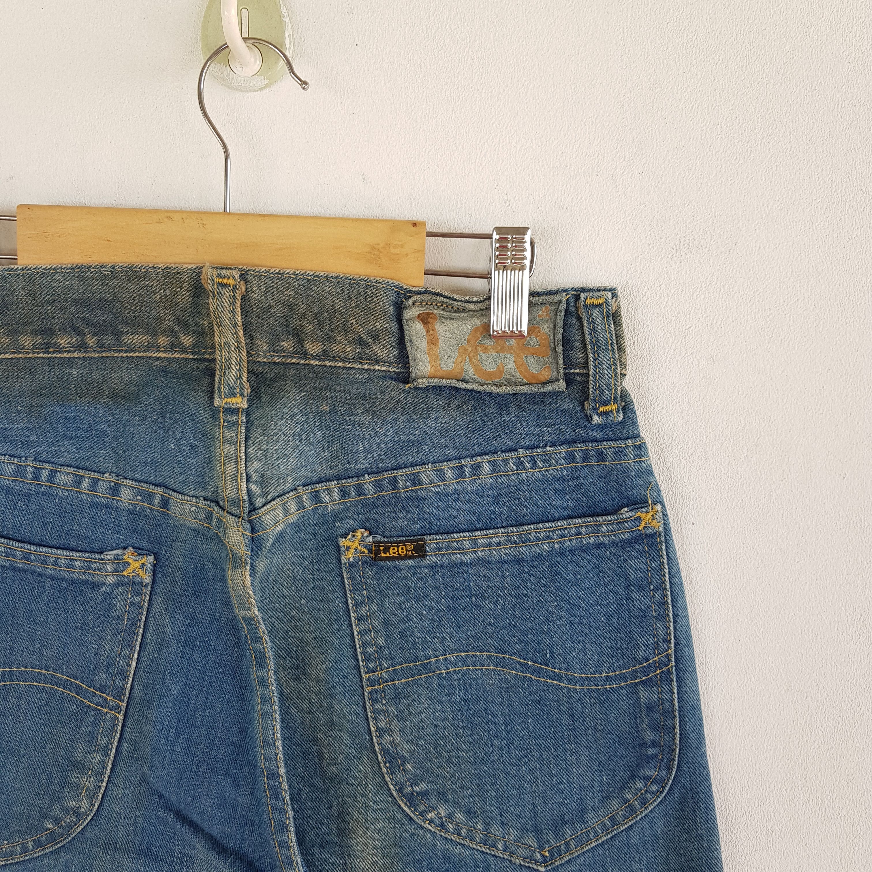 Lee Vintage 70s Lee Jeans Lee Rider Denim Pants Size 28" / US 6 / IT 42 - 7 Thumbnail