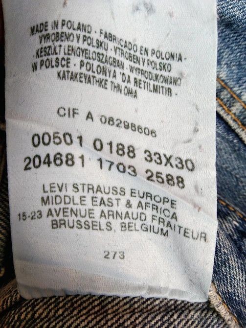 Levi's Vintage Levi's 501 Distressed Jeans 32x30 Size US 32 / EU 48 - 9 Thumbnail