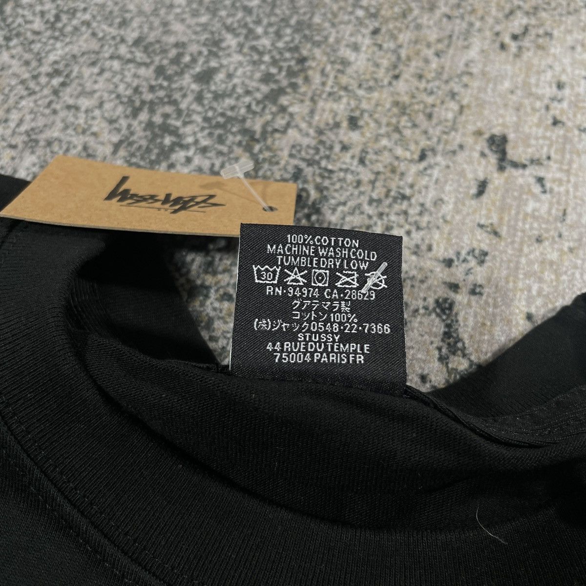Stussy STUSSY " WIZARD 8BALL " TEE BLACK // LARGE Size US L / EU 52-54 / 3 - 5 Thumbnail